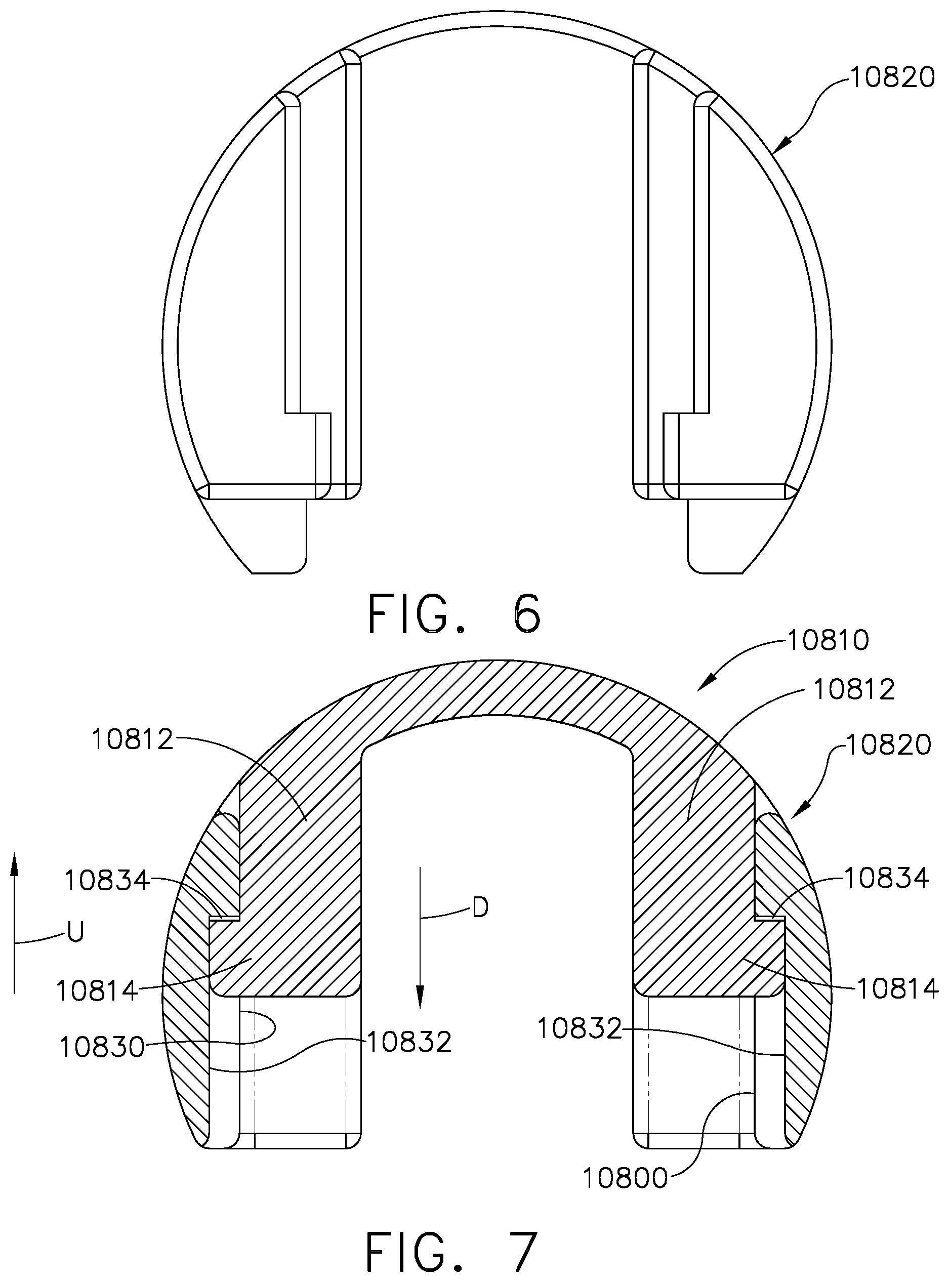 Patent US11779327 Figure 6 – Surgical stapling system including a push bar