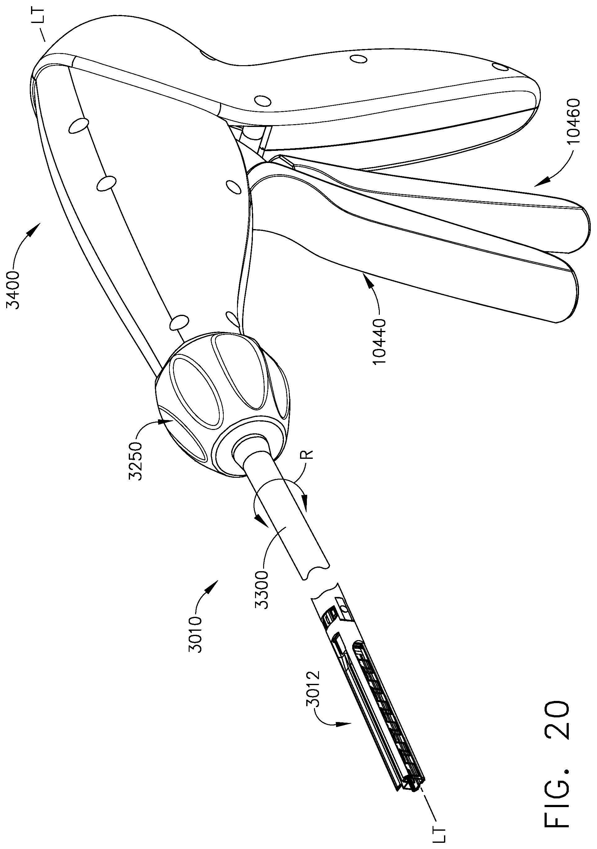 Patent US11779327 Figure 19 – Surgical stapling system including a push bar