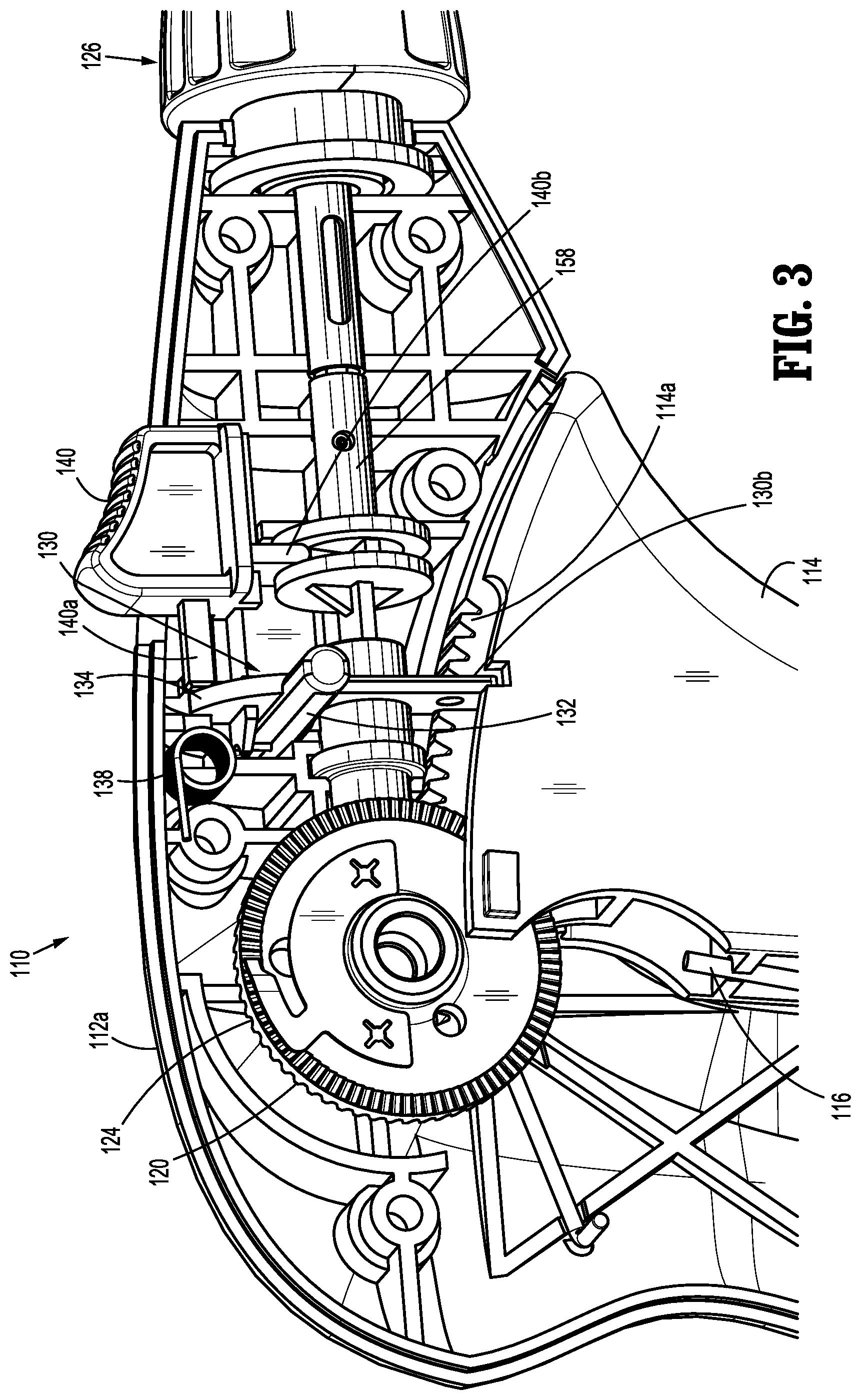 Patent US11779328 Figure 3 – Shipping wedge for end effector installation onto surgical devices