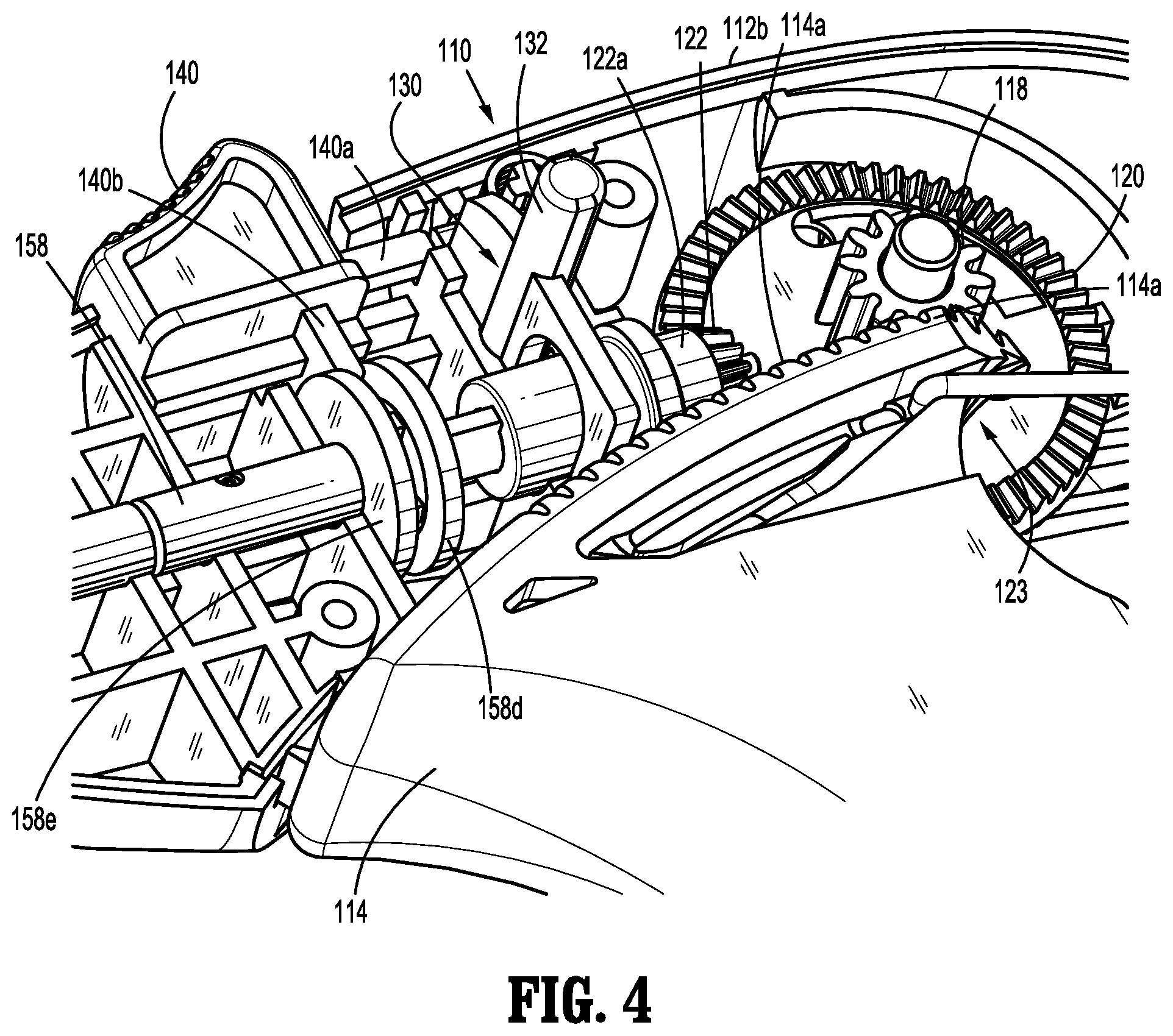 Patent US11779328 Figure 4 – Shipping wedge for end effector installation onto surgical devices
