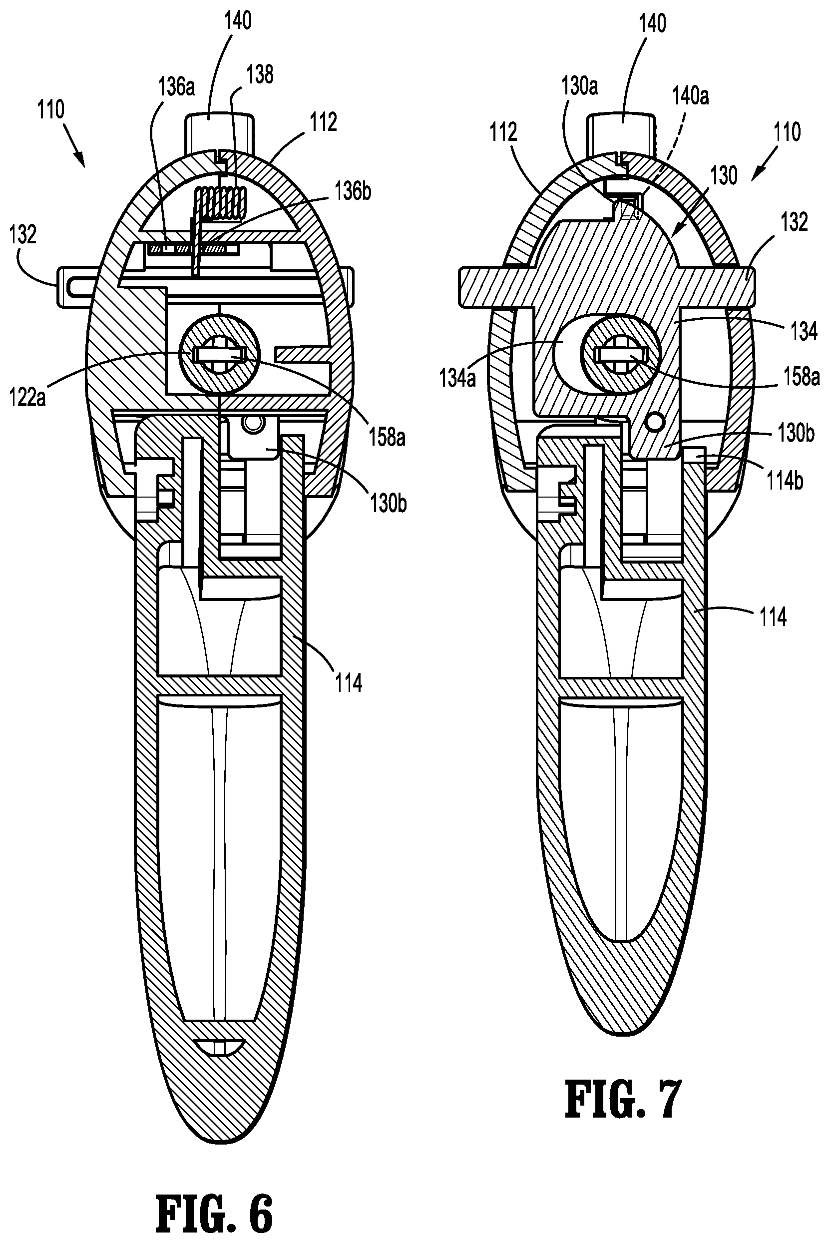 Patent US11779328 Figure 6 – Shipping wedge for end effector installation onto surgical devices