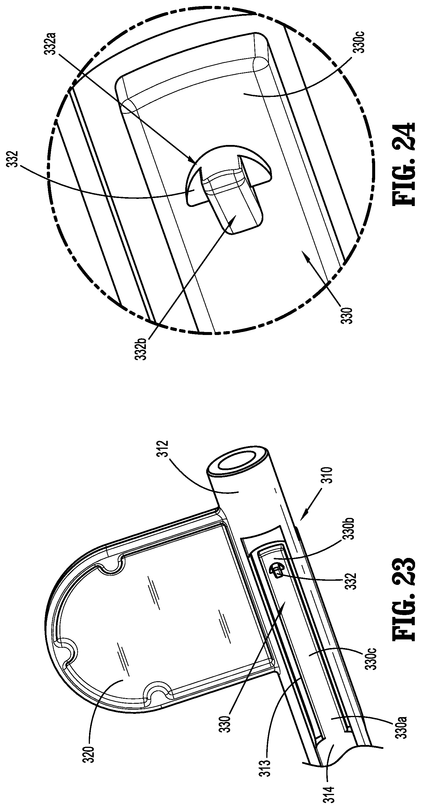 Patent US11779328 Figure 16 – Shipping wedge for end effector installation onto surgical devices