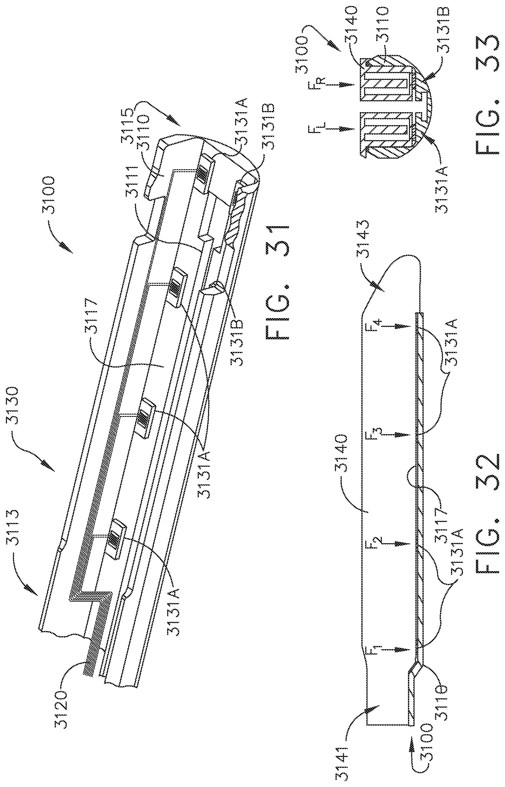 Patent US11779329 Figure 14 – Surgical instrument comprising a flex circuit including a sensor system