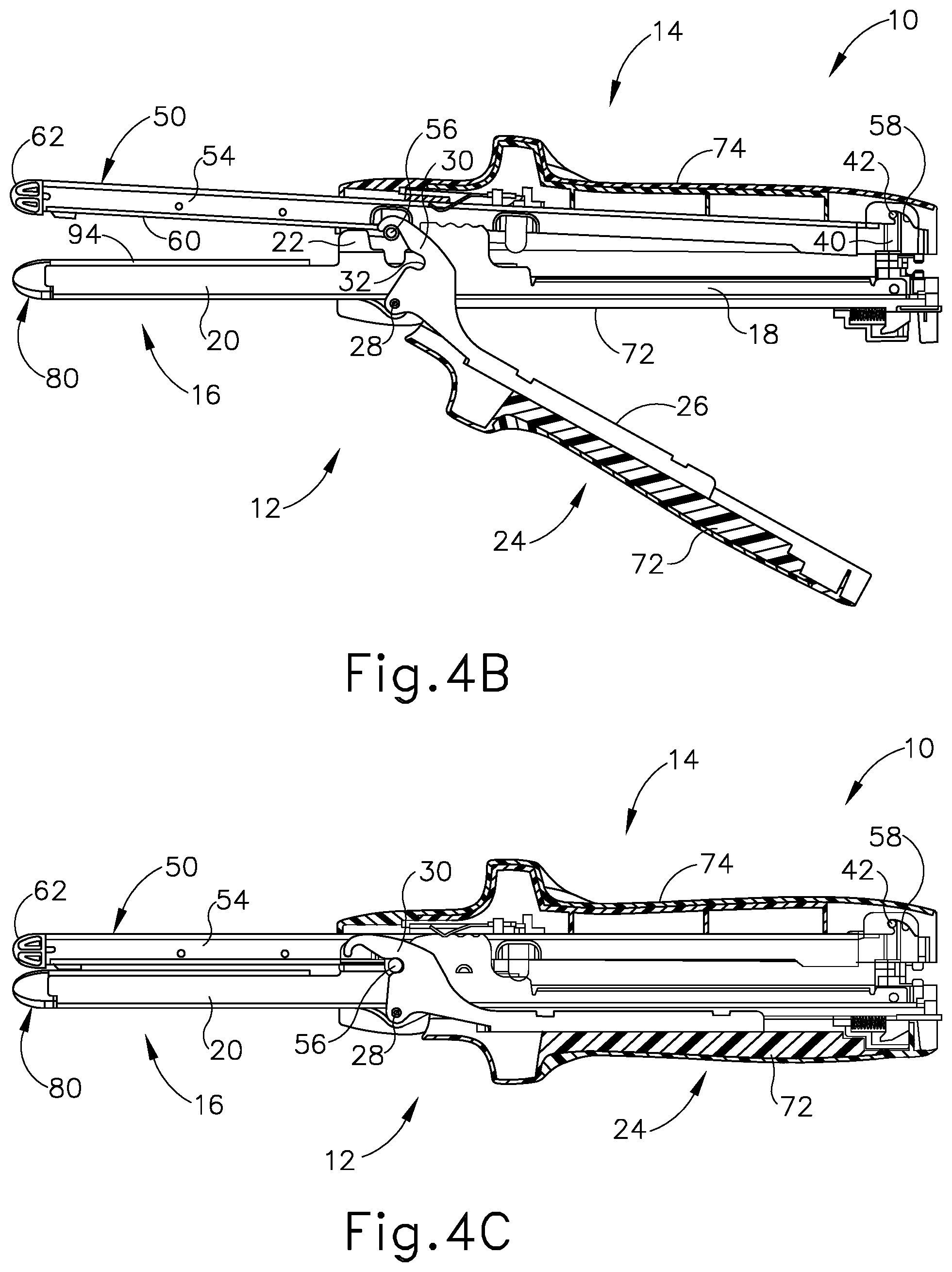 Patent US11779331 Figure 5 – Closure assembly for linear surgical stapler