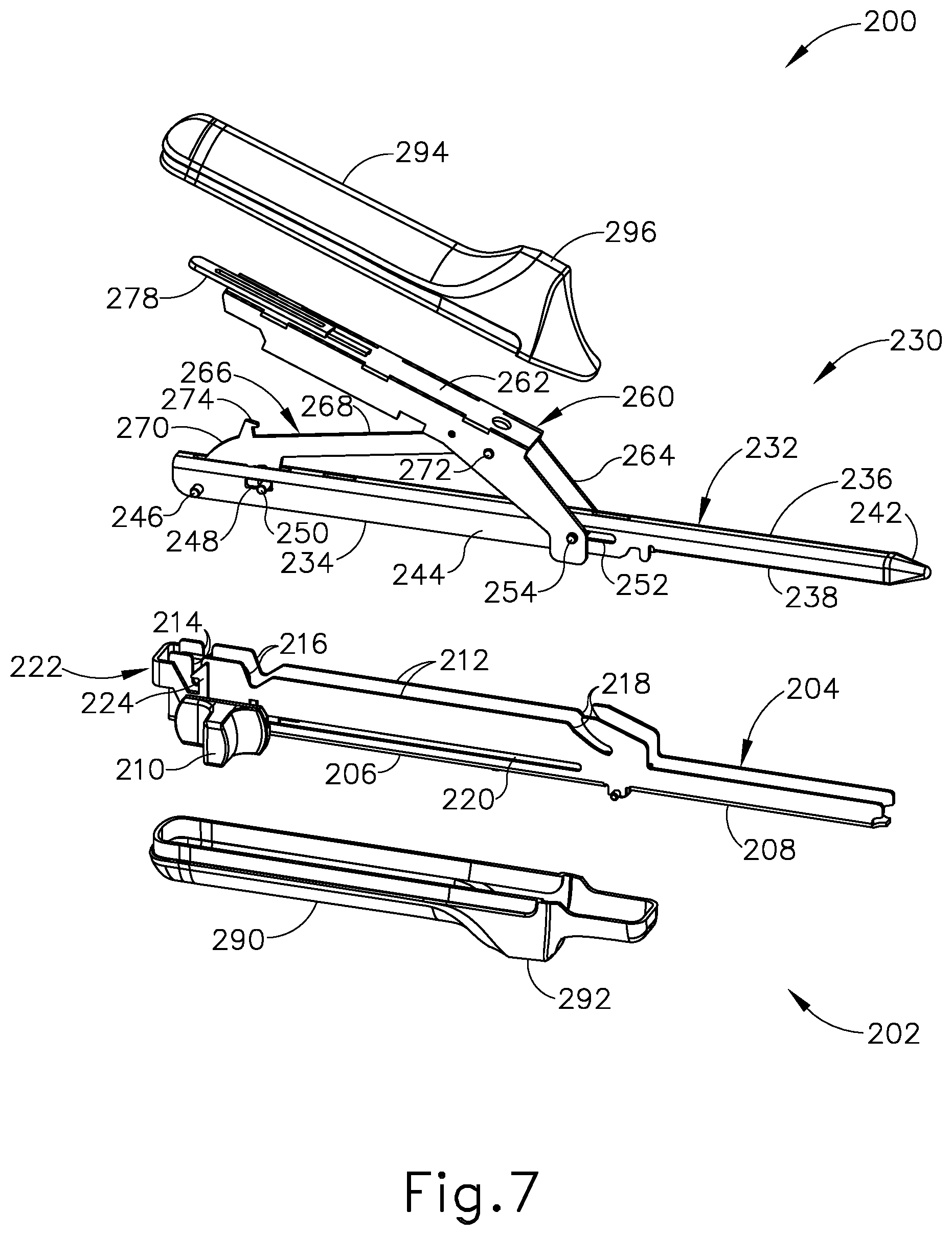 Patent US11779331 Figure 8 – Closure assembly for linear surgical stapler