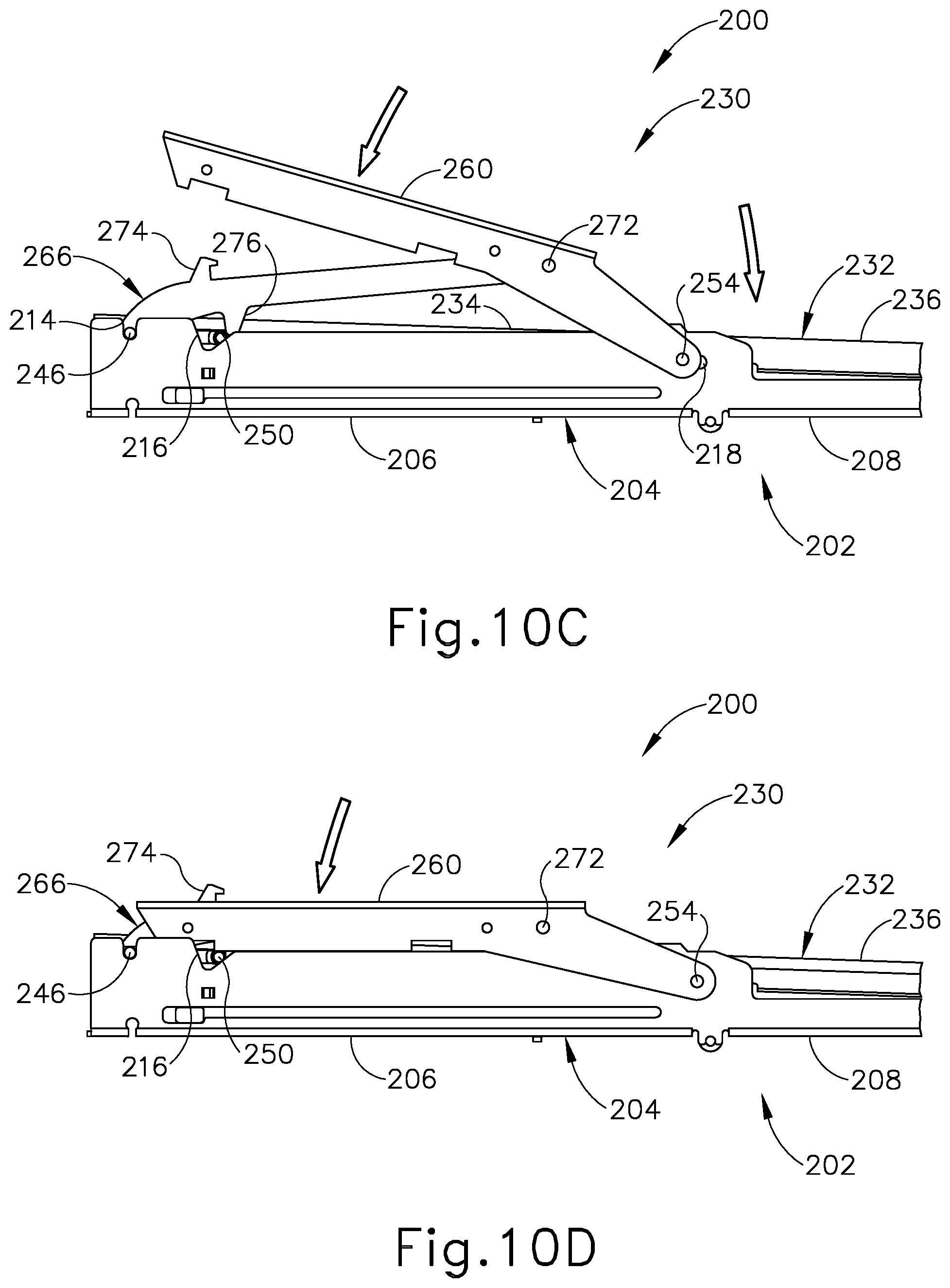 Patent US11779331 Figure 11 – Closure assembly for linear surgical stapler