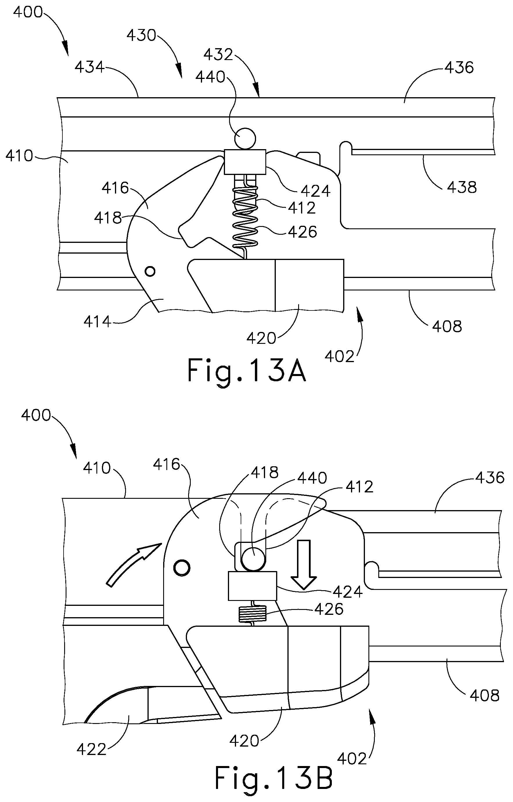 Patent US11779331 Figure 14 – Closure assembly for linear surgical stapler
