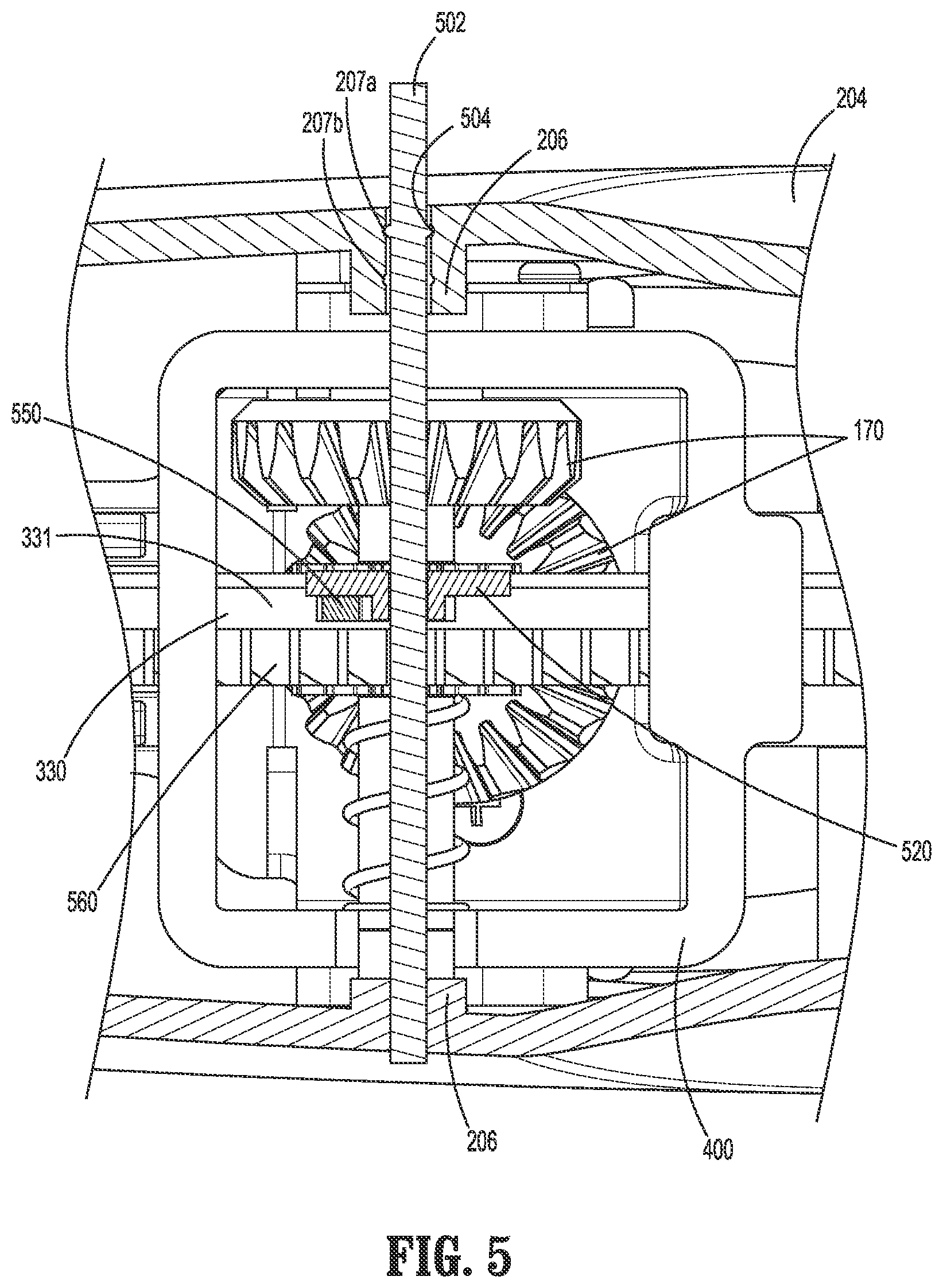 Patent US11779334 Figure 5 – Surgical stapling device including a manual retraction assembly