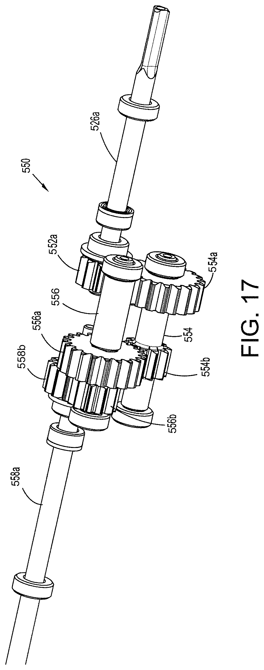 Patent US11779336 Figure 16 – Mechanisms for compensating for drivetrain failure in powered surgical instruments