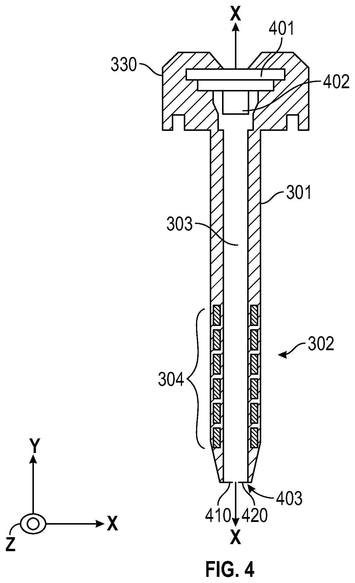 Patent US11779340 Figure 4 – Ligation clip loading device