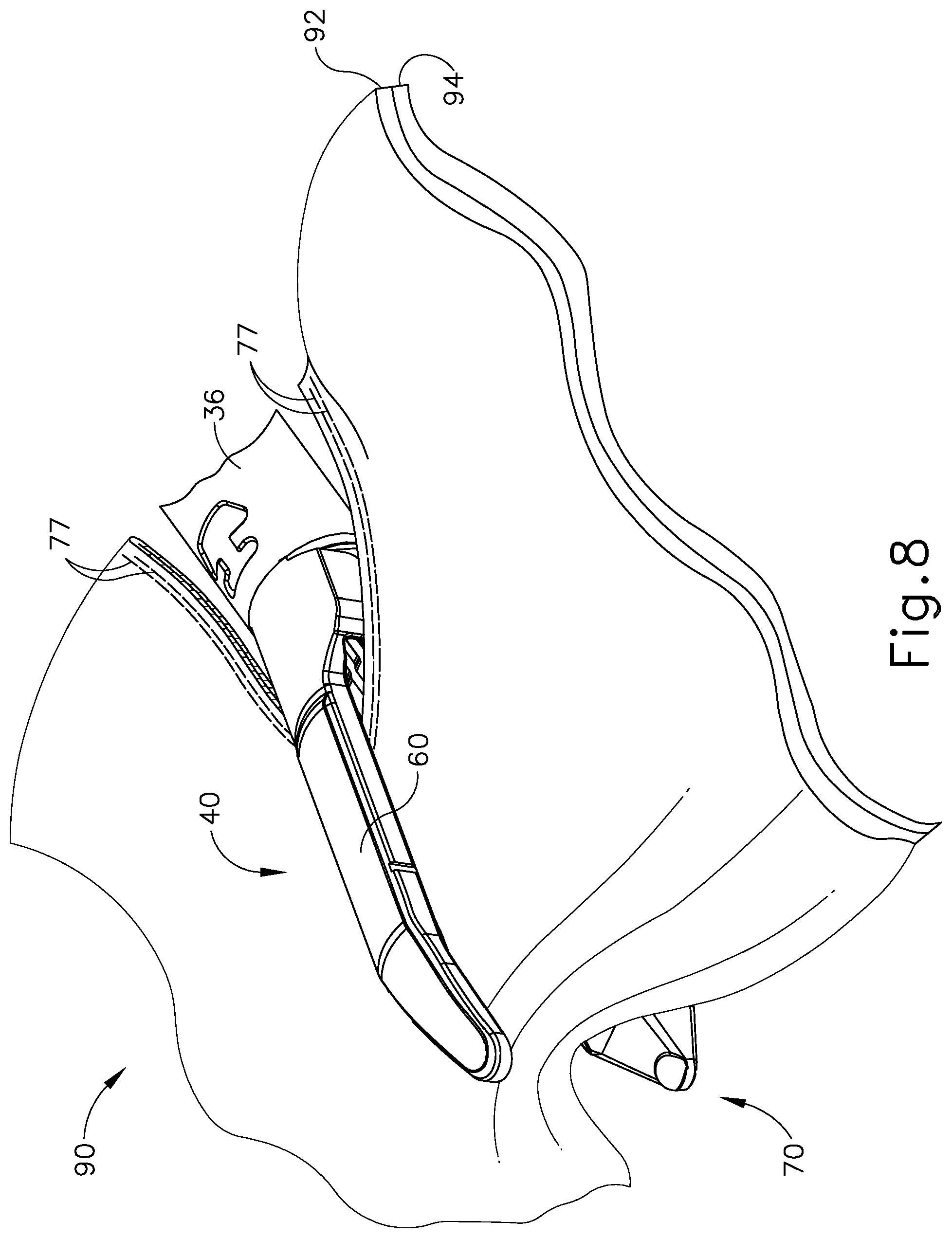 Patent US11779341 Figure 9 – Method of applying a buttress to a surgical stapler