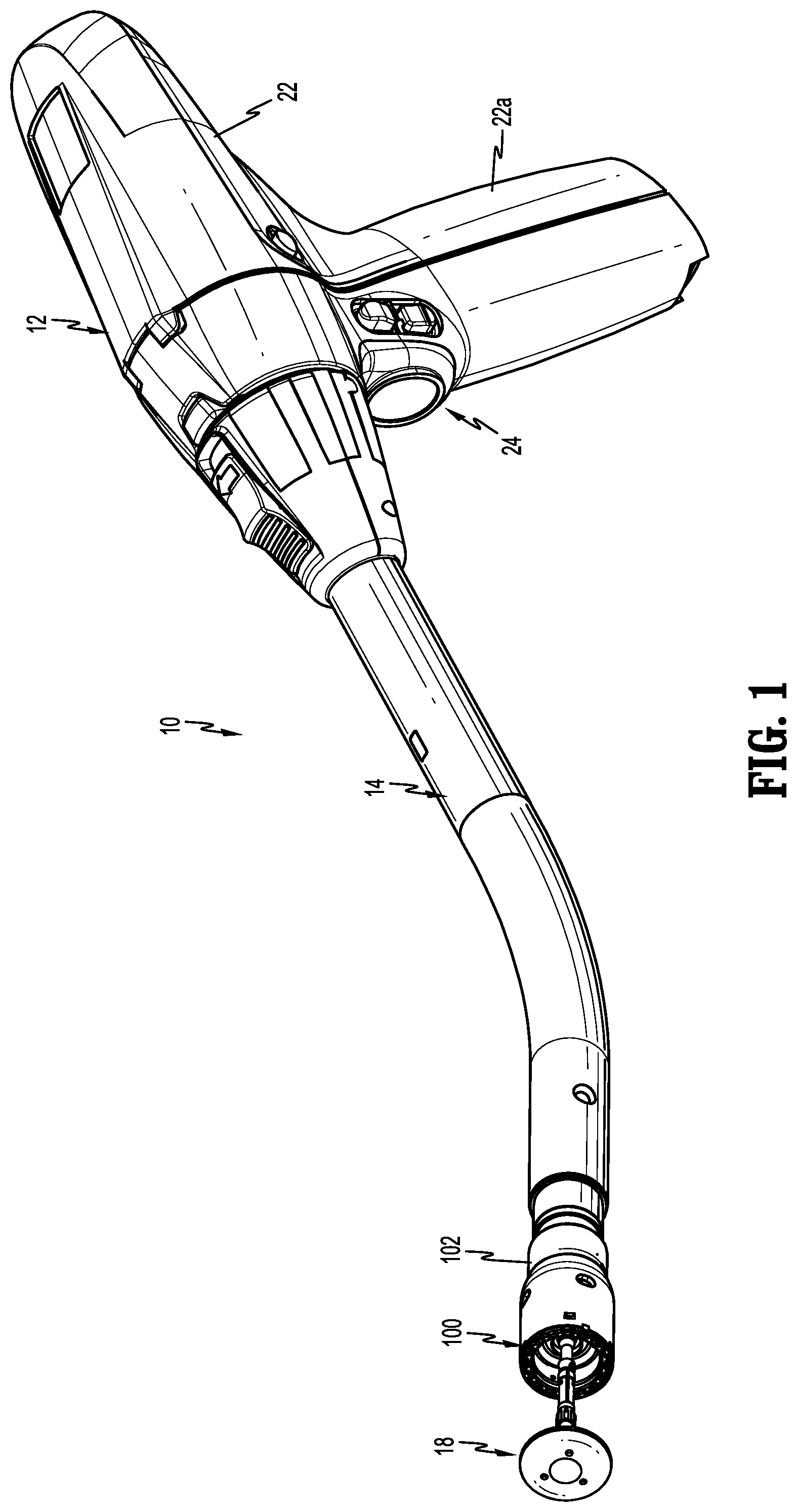 Patent US11779343 Figure 1 – Staple reload assembly with releasable knife