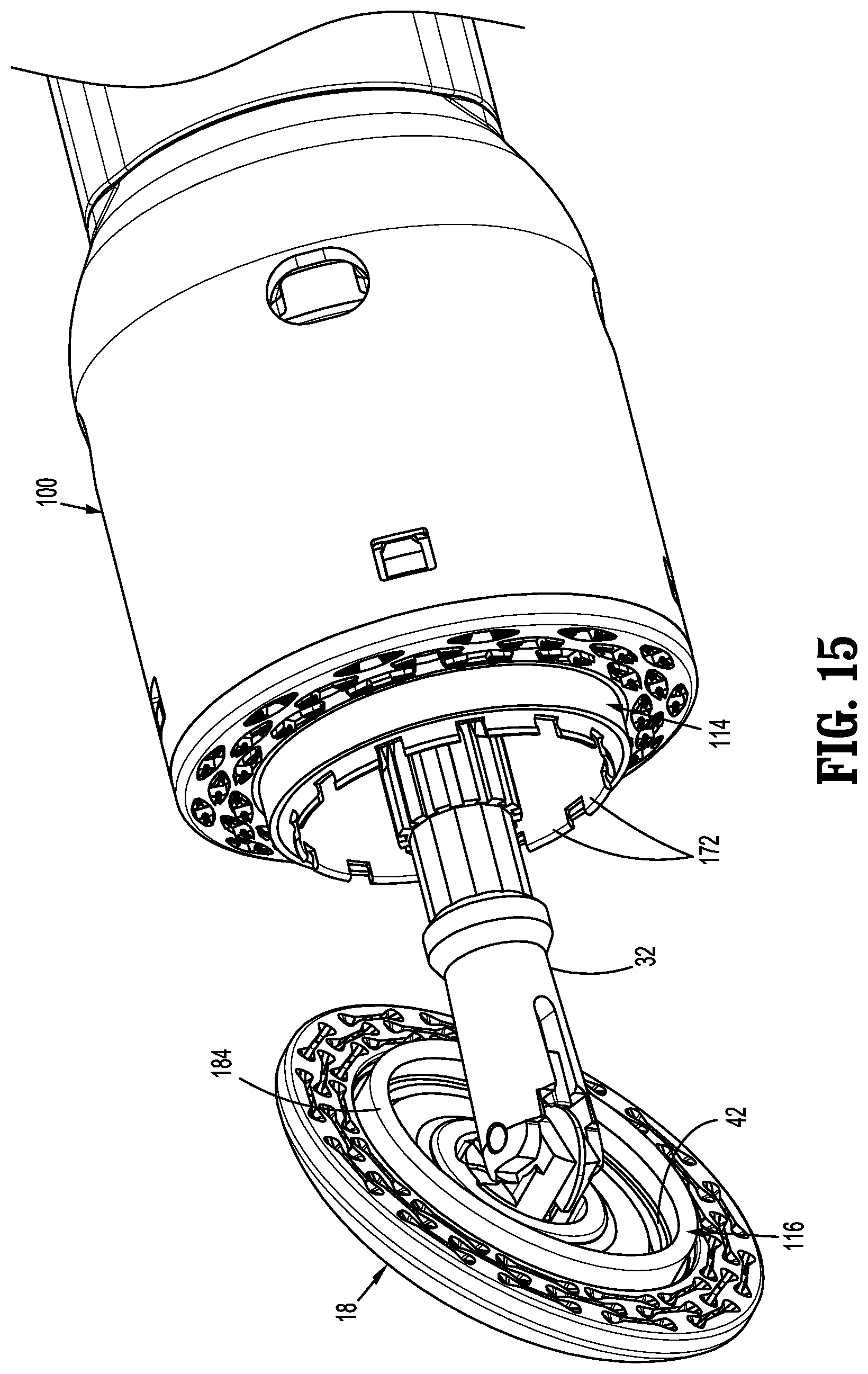 Patent US11779343 Figure 9 – Staple reload assembly with releasable knife