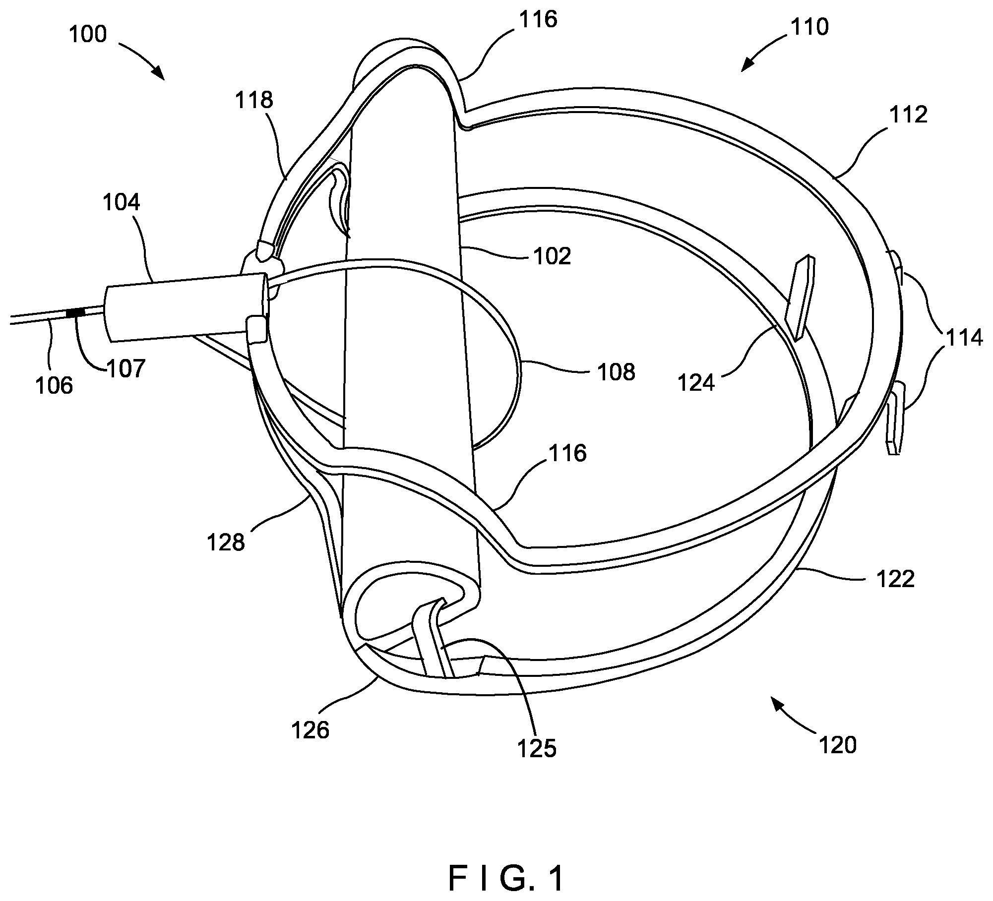 Patent US11779344 Figure 1 – Repositionable closure device