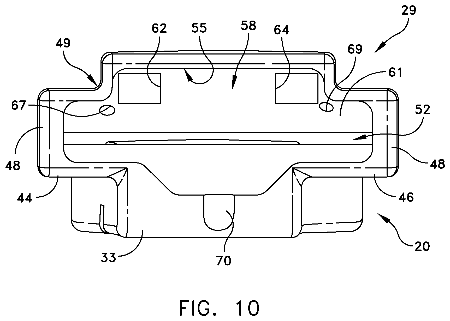 Patent US11779347 Figure 7 – System for forming a patient specific surgical guide mount
