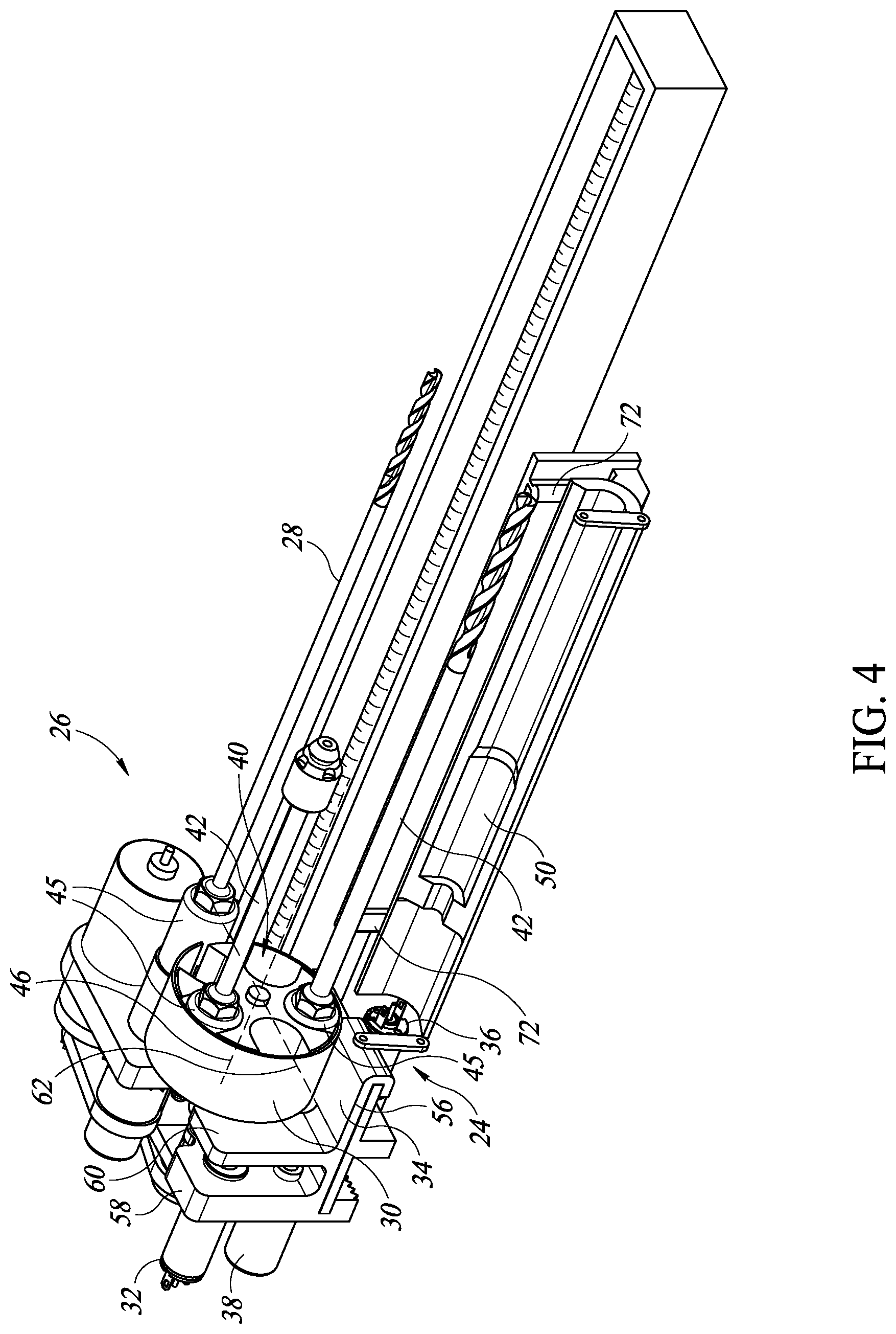 Patent US11779348 Figure 4 – Medical drill and implant device and method of using the same