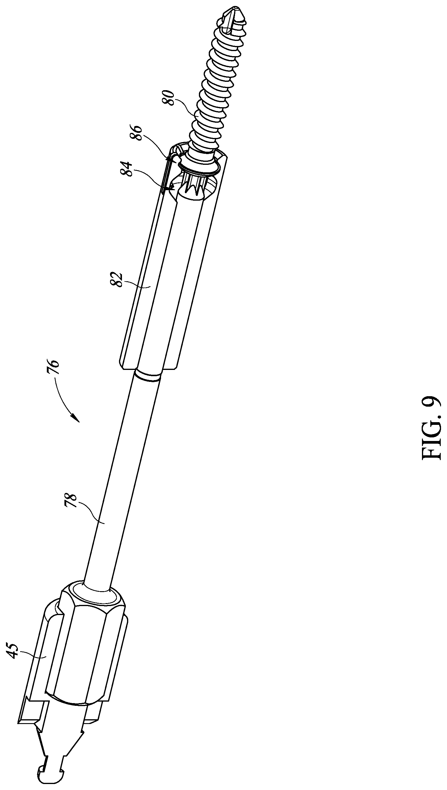 Patent US11779348 Figure 9 – Medical drill and implant device and method of using the same