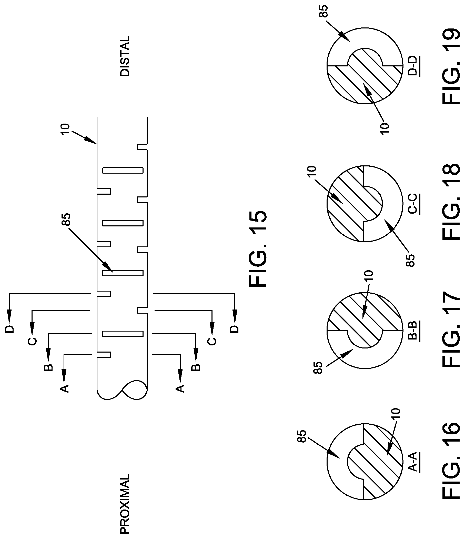Patent US11779349 Figure 15 – Flexible drill bit and angled drill guide for use with the same