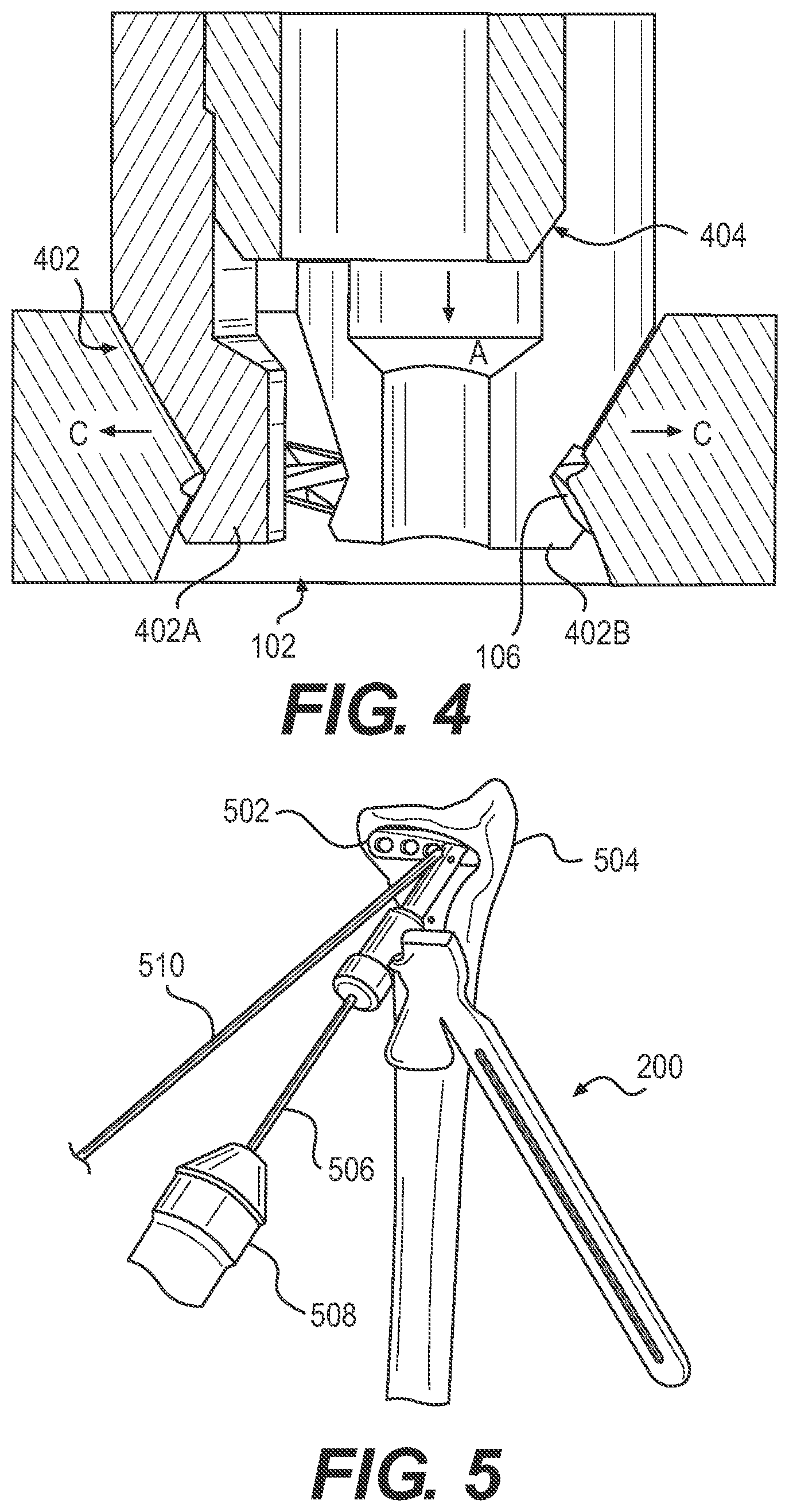 Patent US11779354 Figure 4 – Method and apparatus for locking a drill guide in a polyaxial hole