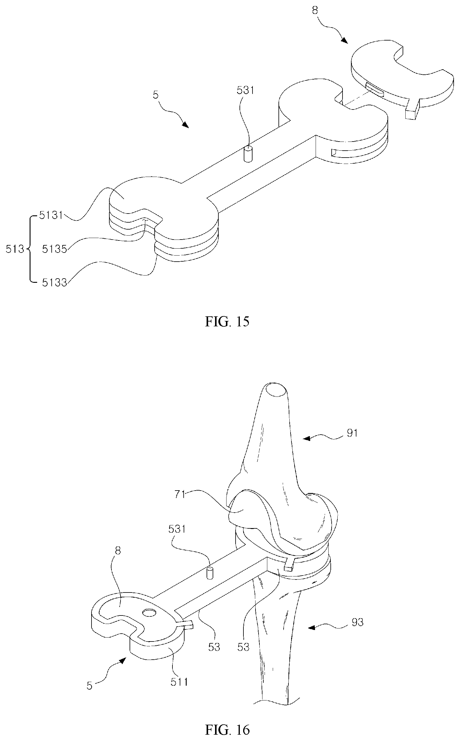 Patent US11779357 Figure 8 – Detector for artificial joint replacement