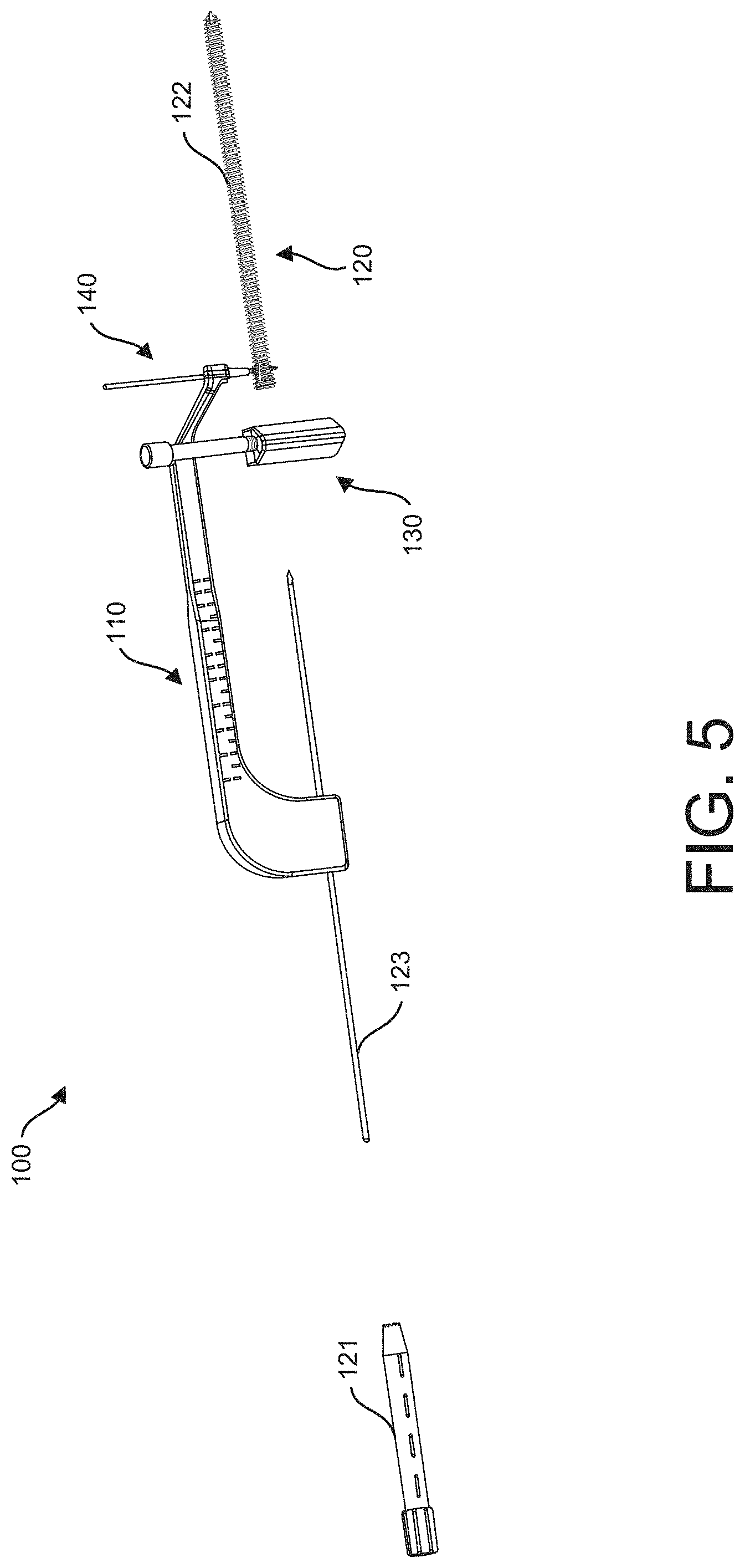 Patent US11779358 Figure 5 – Targeting instruments, systems and methods of use