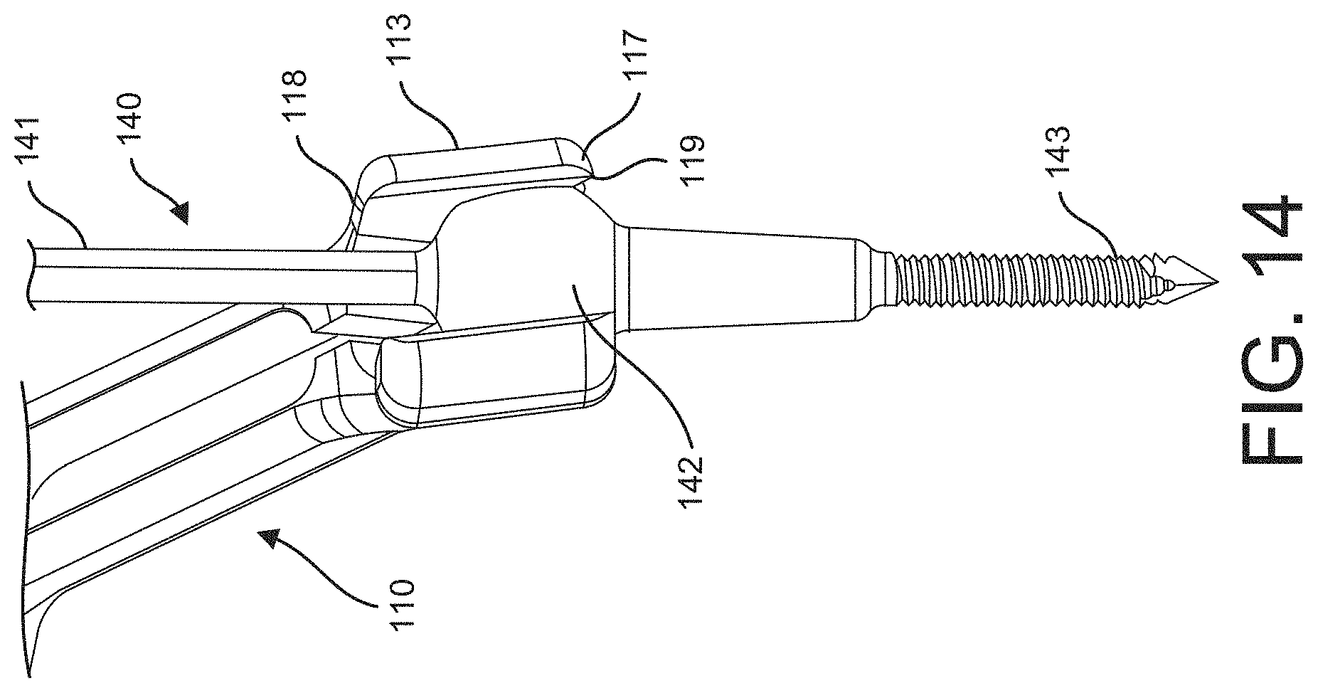 Patent US11779358 Figure 14 – Targeting instruments, systems and methods of use