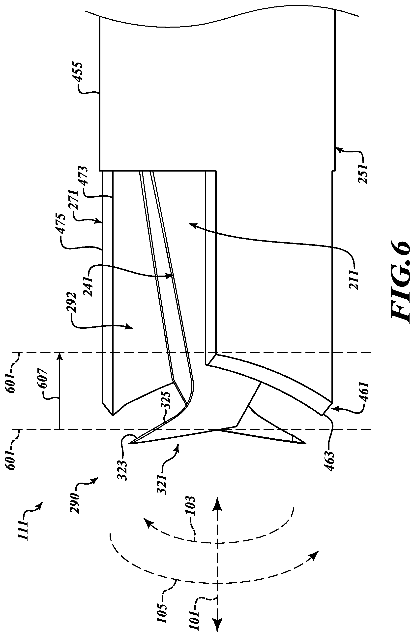 Patent US11779365 Figure 5 – Rotational tissue cutting device