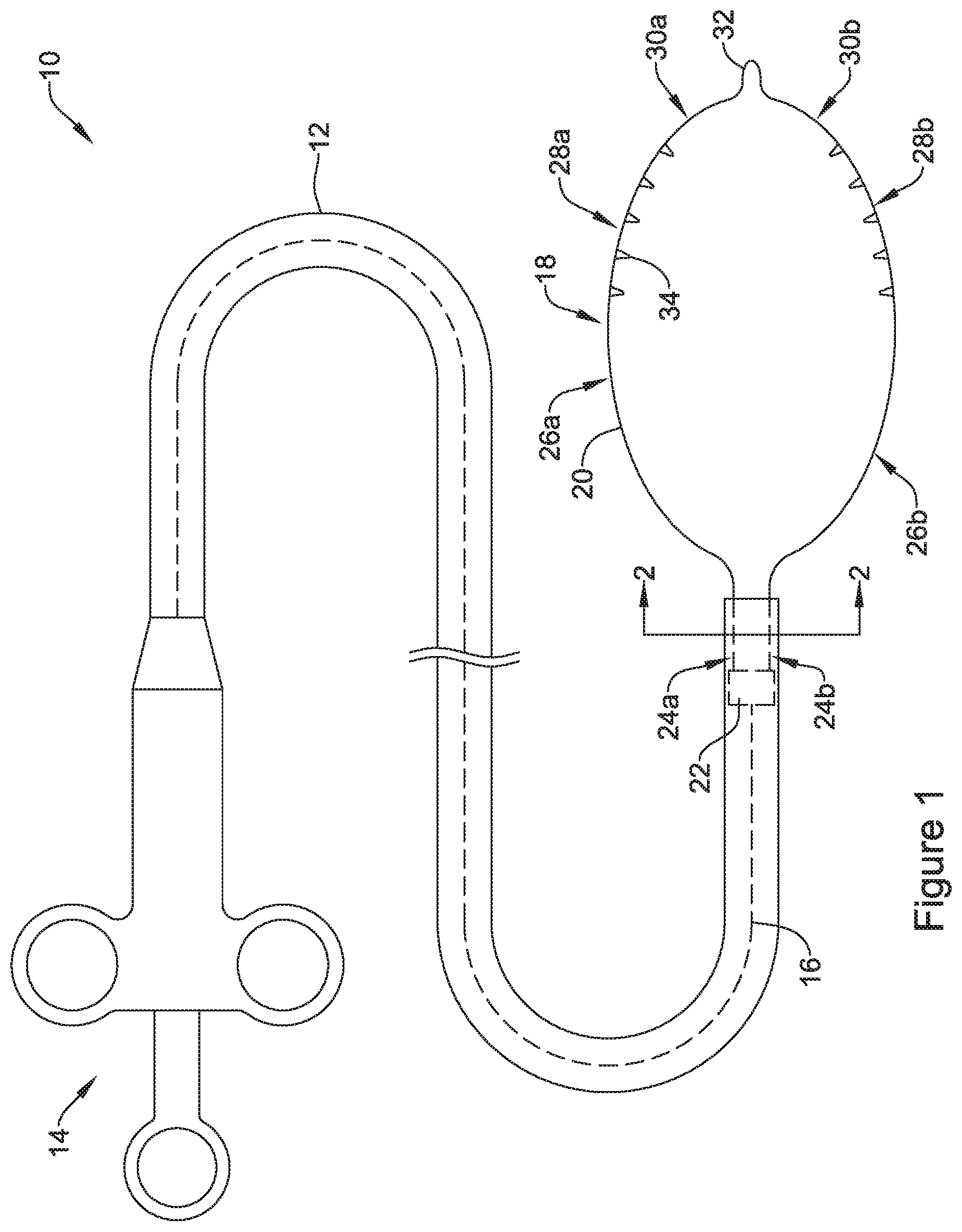 Patent US11779367 — Polypectomy snare devices — Figure 1