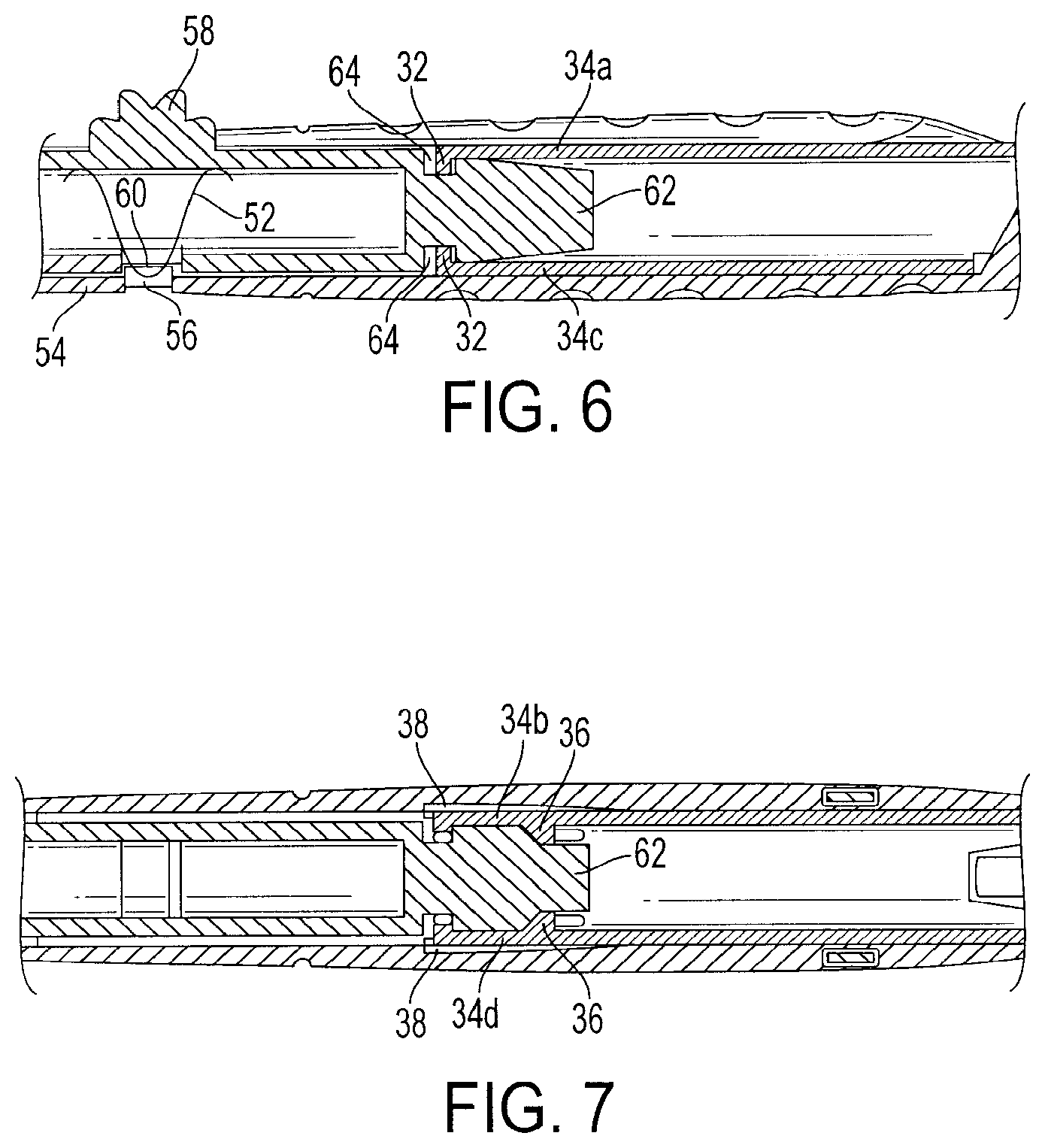 Patent US11779368 Figure 7 – Surgical knife safety handle having user operable lock