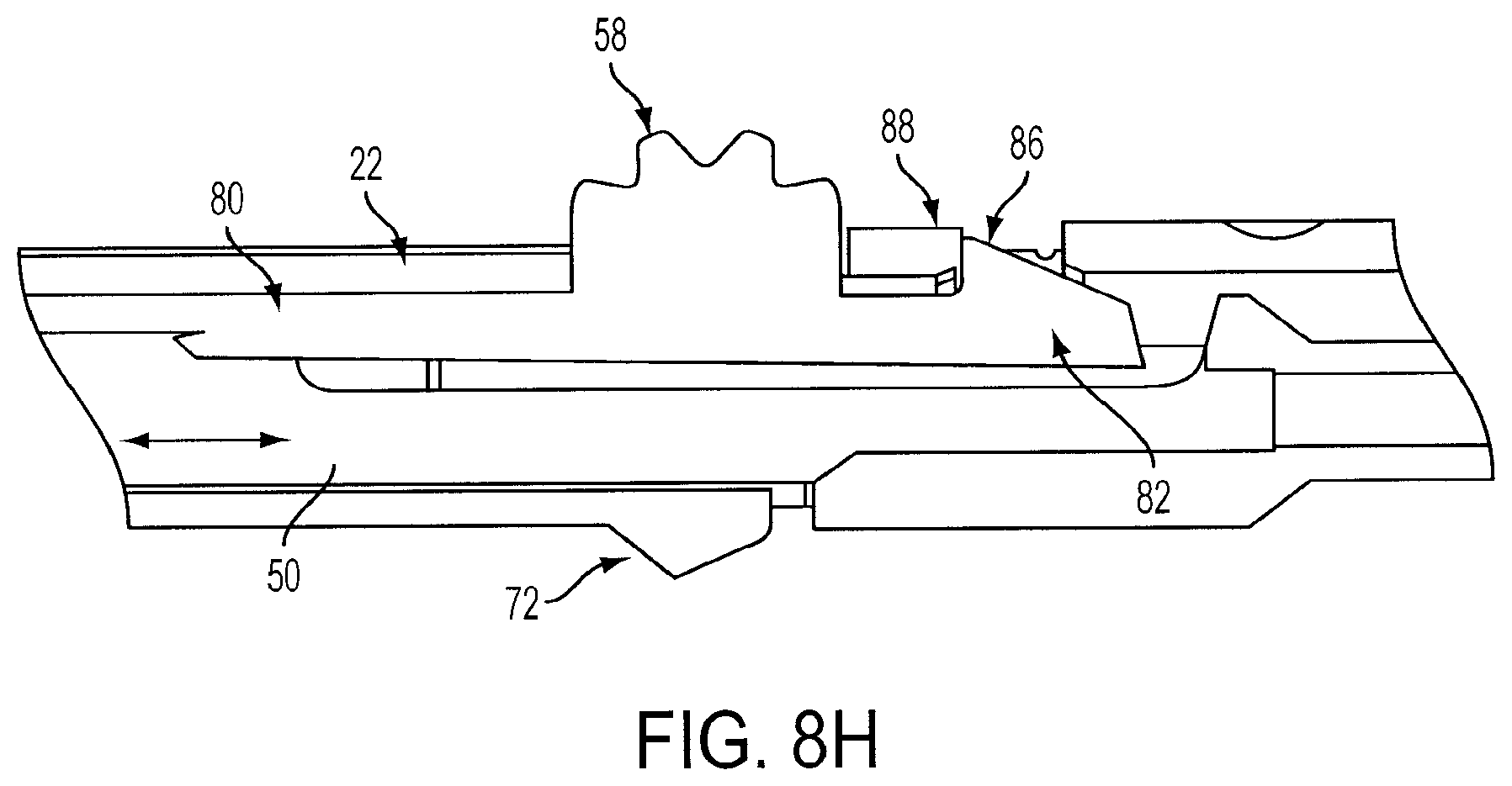 Patent US11779368 Figure 11 – Surgical knife safety handle having user operable lock