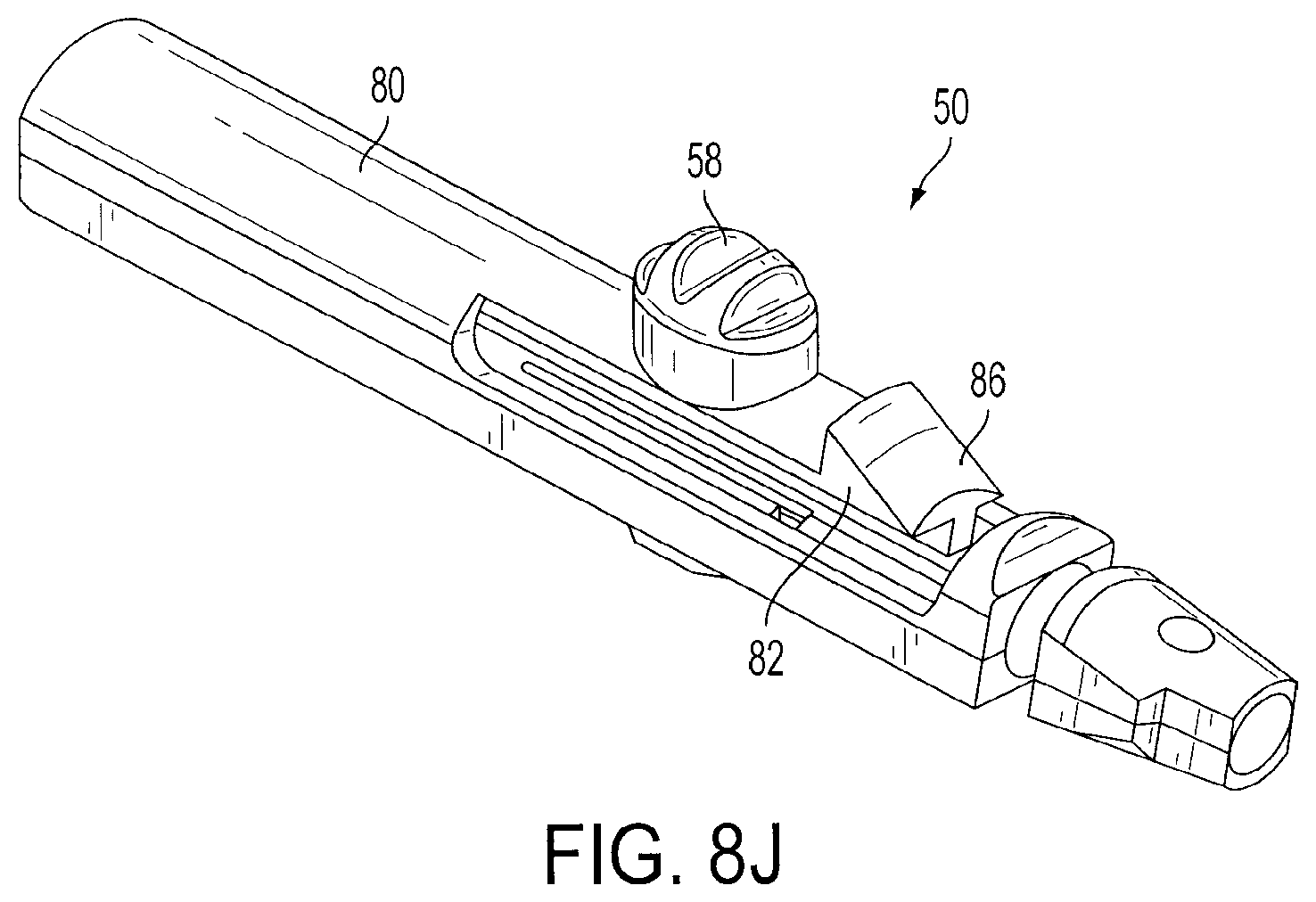 Patent US11779368 Figure 13 – Surgical knife safety handle having user operable lock
