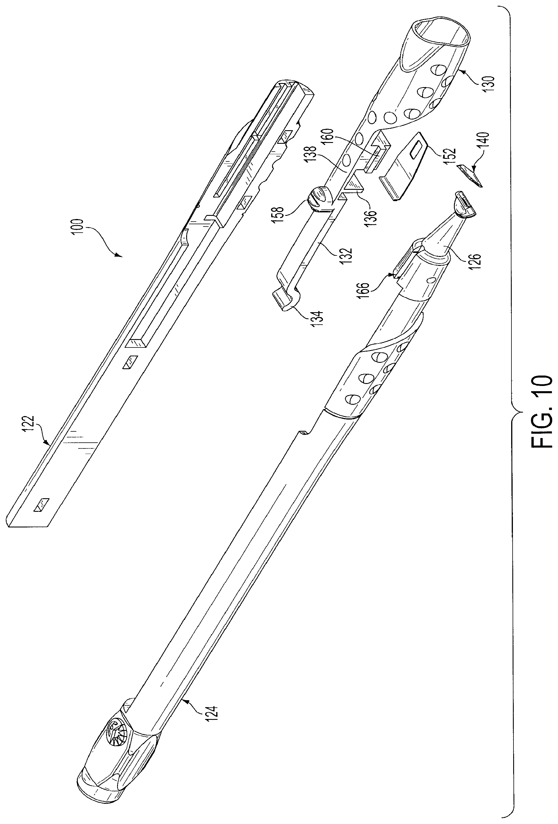 Patent US11779368 Figure 17 – Surgical knife safety handle having user operable lock