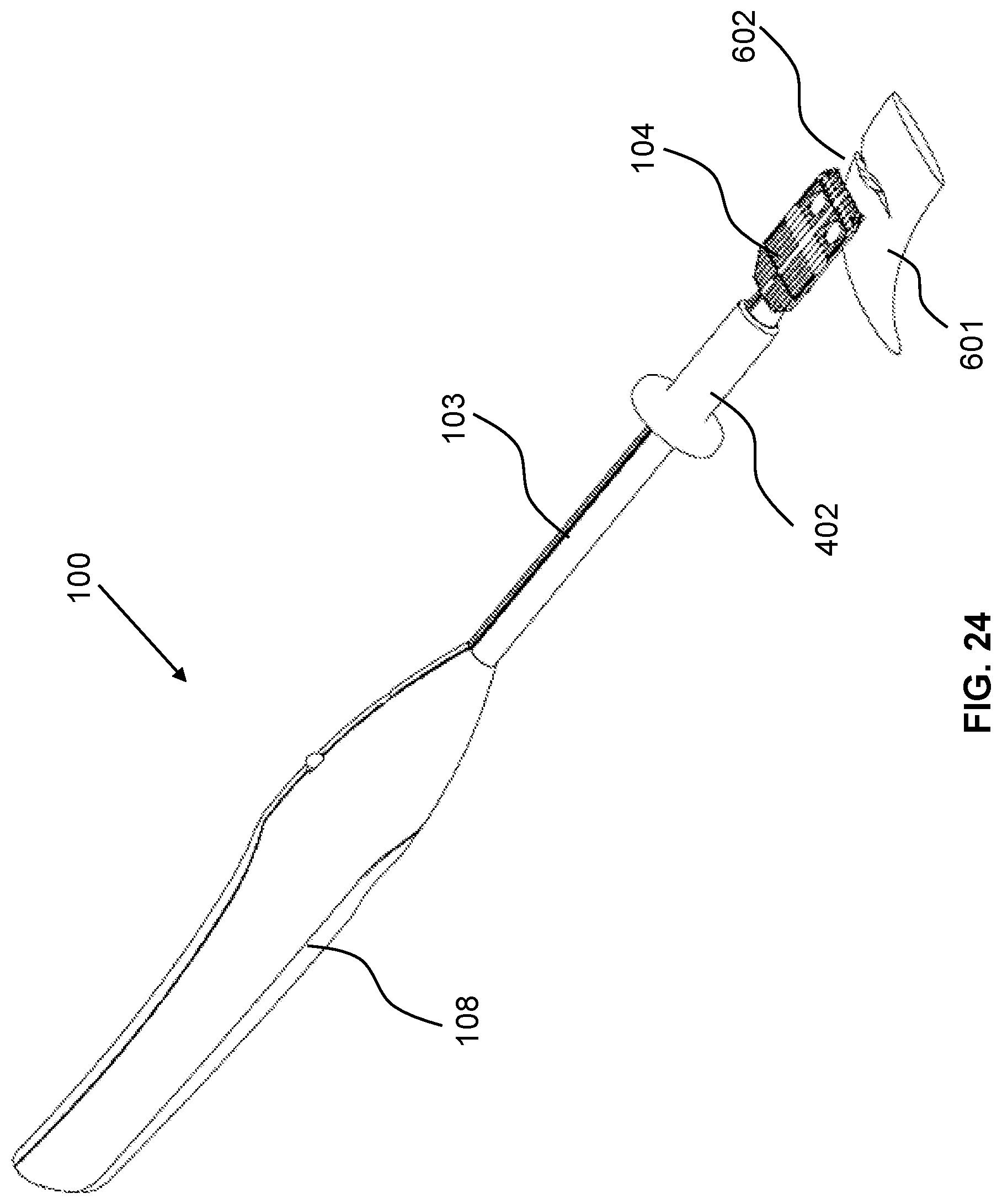Patent US11779371 Figure 19 – Implant delivery device