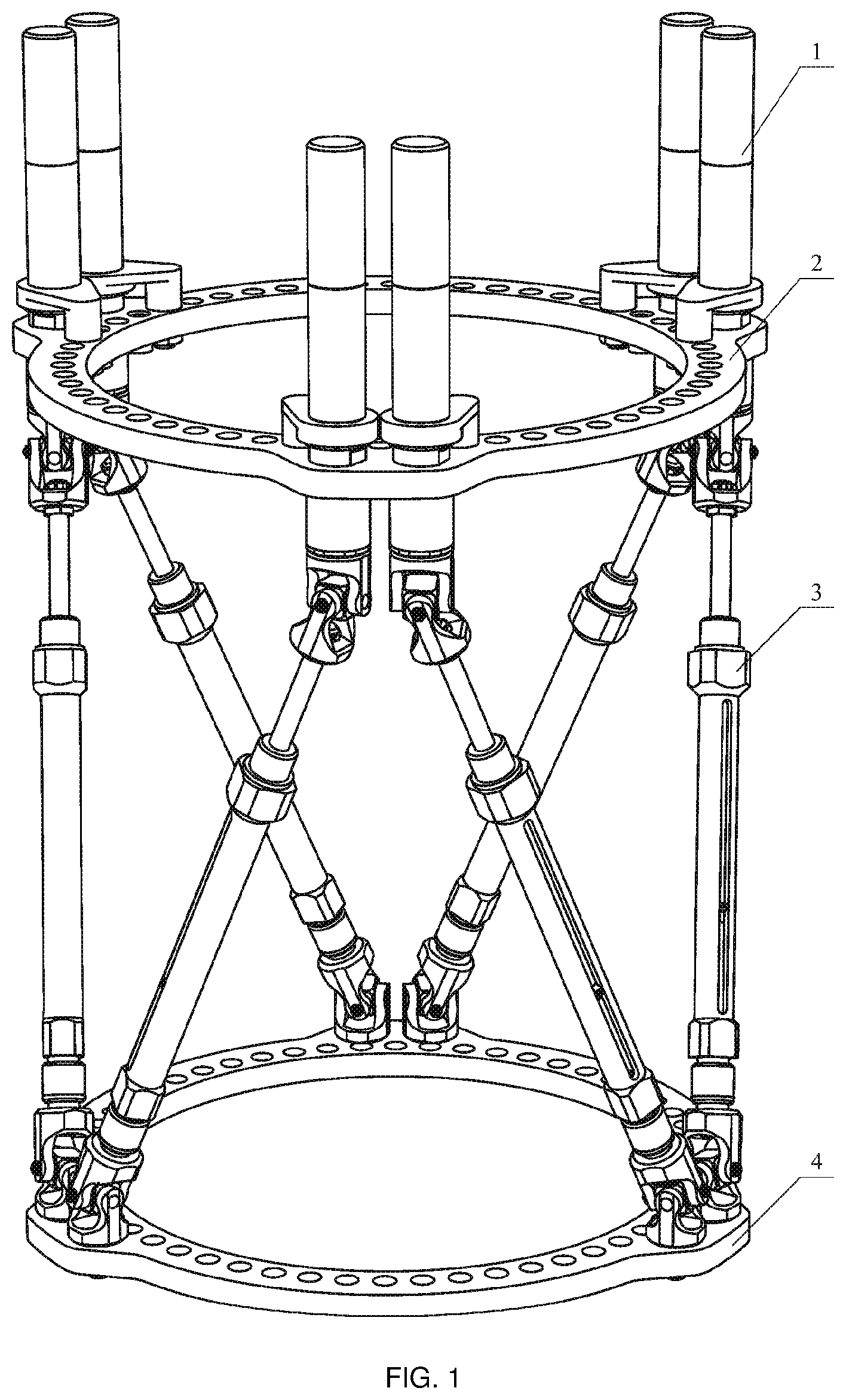 Patent US11779373 Figure 1 – Wearable robot for integrated fracture reduction and rehabilitation