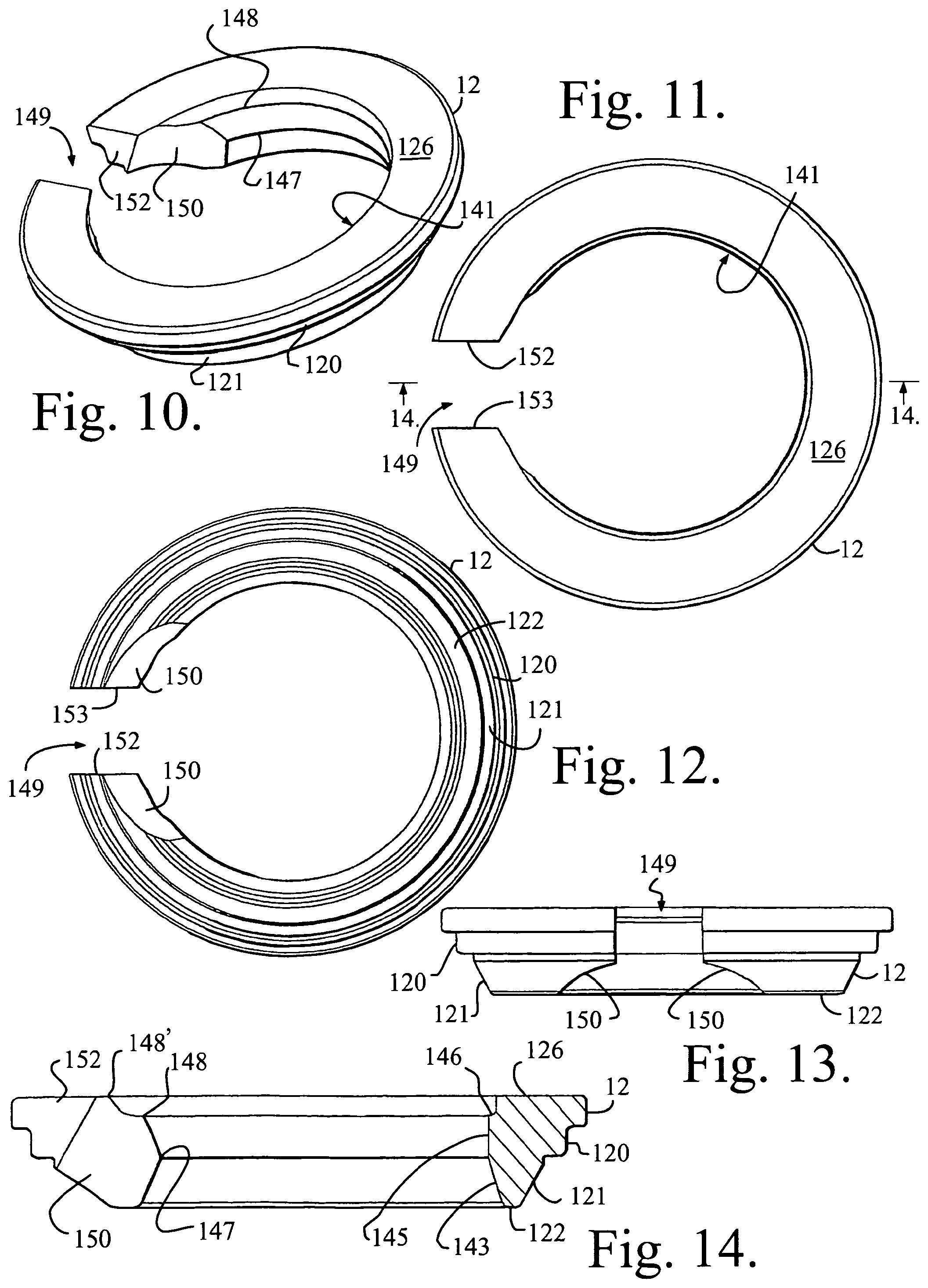 Patent US11779374 Figure 4 – Pivotal bone anchor assembly with non-pivoting, non-rotatable retainer
