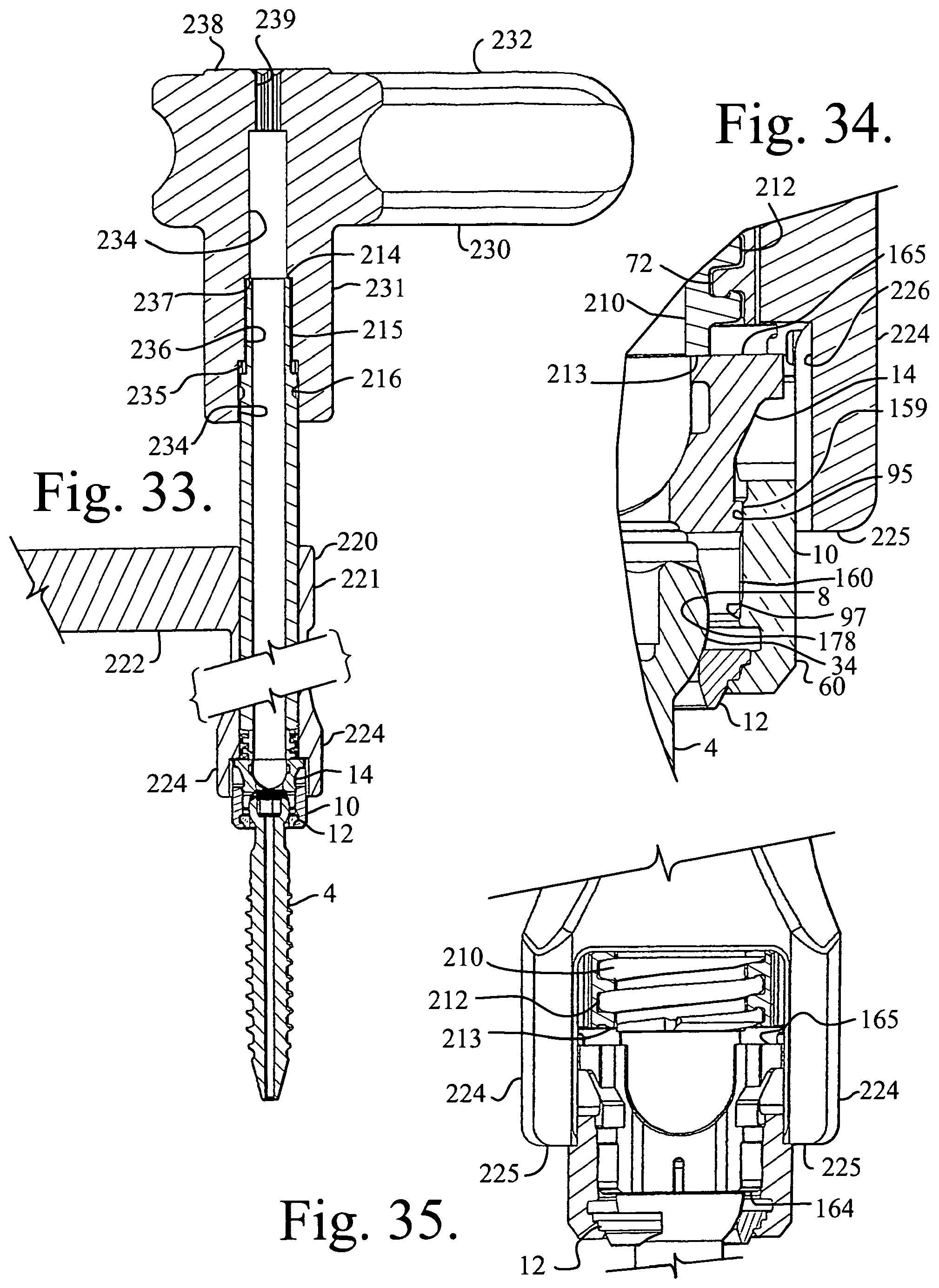 Patent US11779374 Figure 11 – Pivotal bone anchor assembly with non-pivoting, non-rotatable retainer