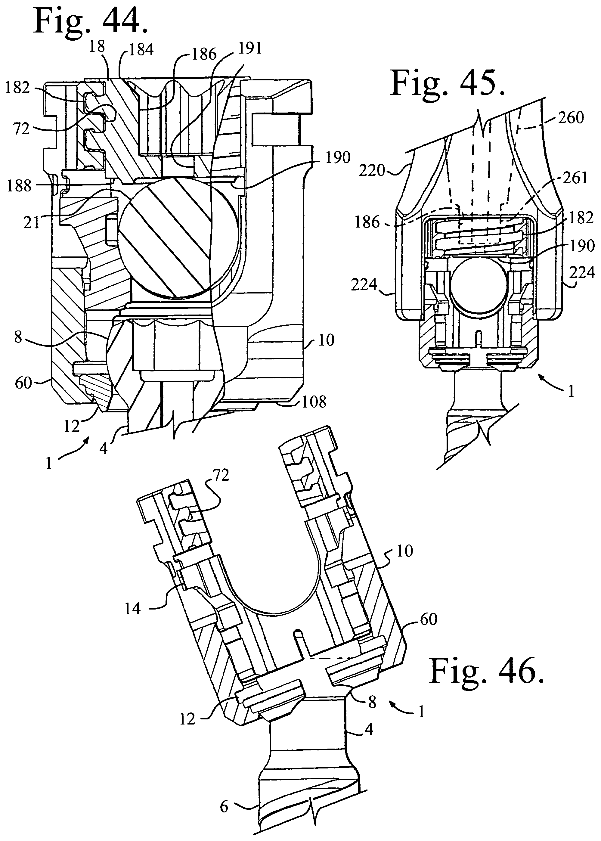 Patent US11779374 Figure 16 – Pivotal bone anchor assembly with non-pivoting, non-rotatable retainer