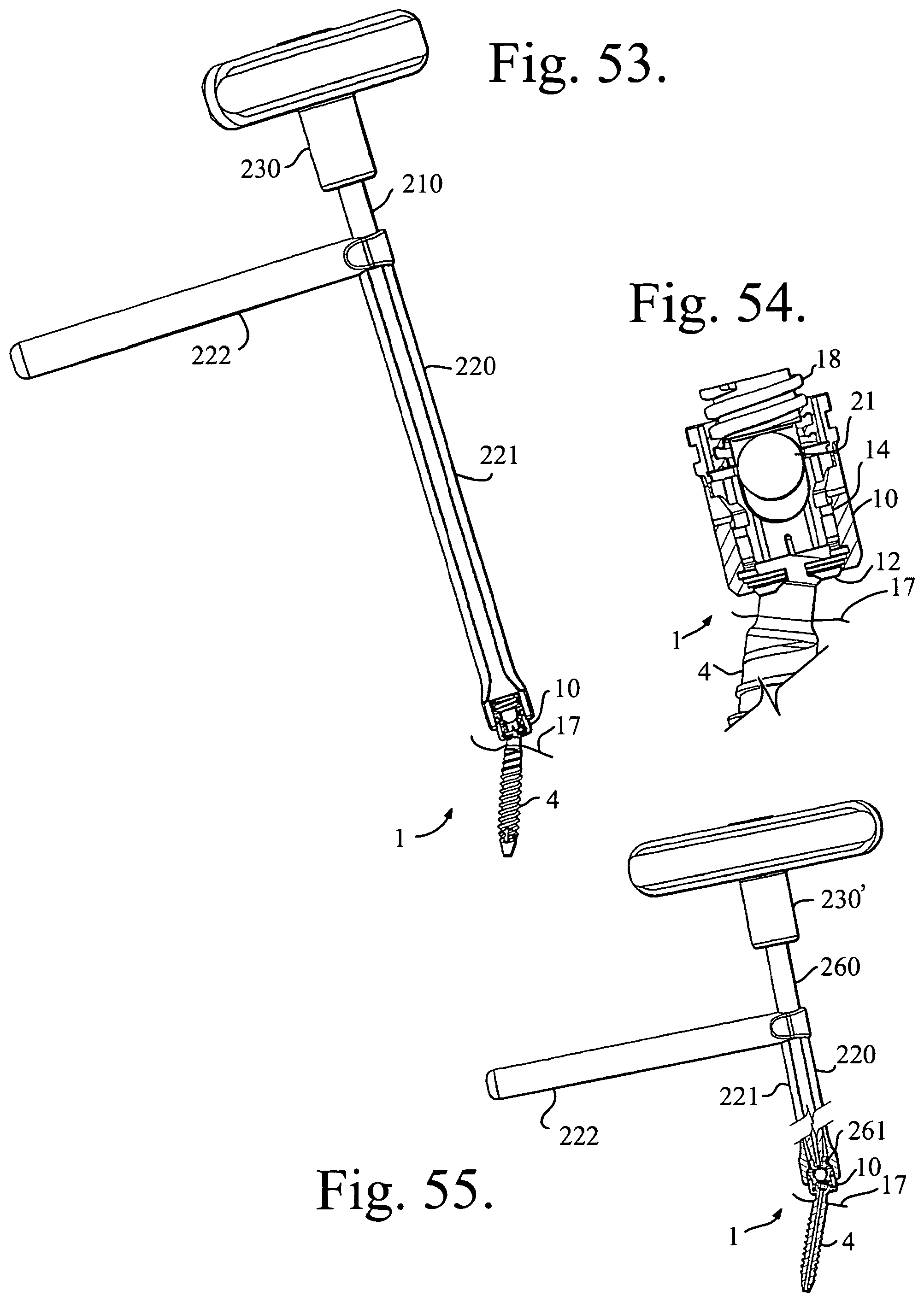 Patent US11779374 Figure 19 – Pivotal bone anchor assembly with non-pivoting, non-rotatable retainer