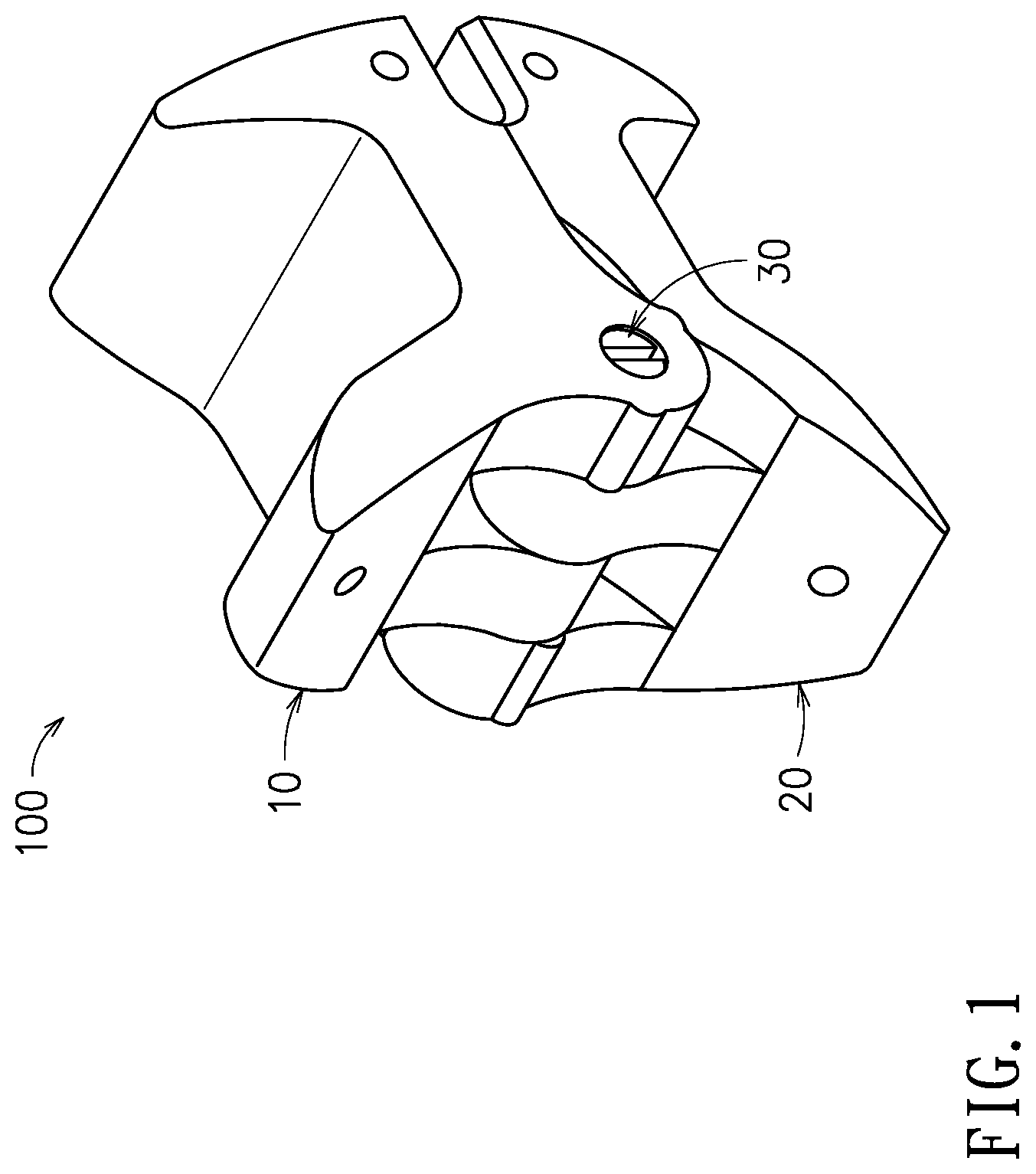 Patent US11779375 Figure 1 – Device and method for expanding spacing between spinous processes