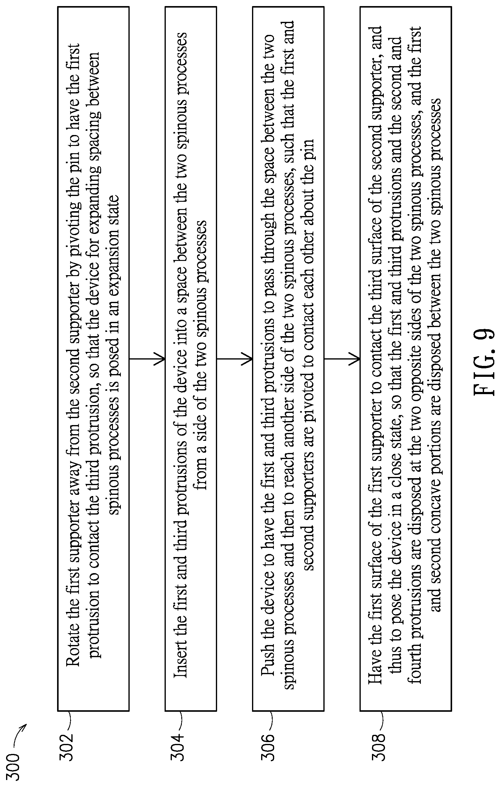 Patent US11779375 Figure 11 – Device and method for expanding spacing between spinous processes
