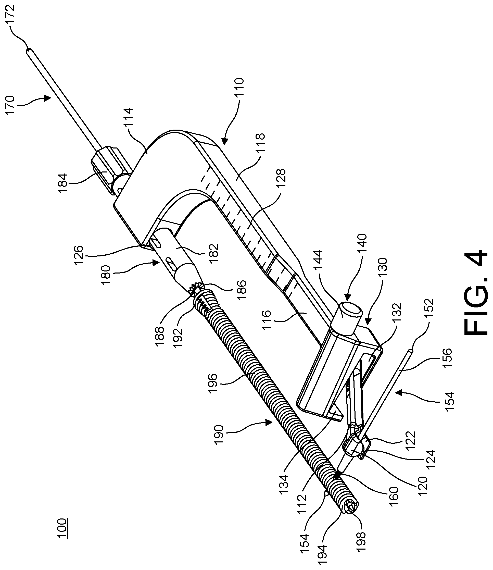 Patent US11779381 Figure 4 – Bone fixation system, assembly, implants, devices, alignment guides, and methods of use
