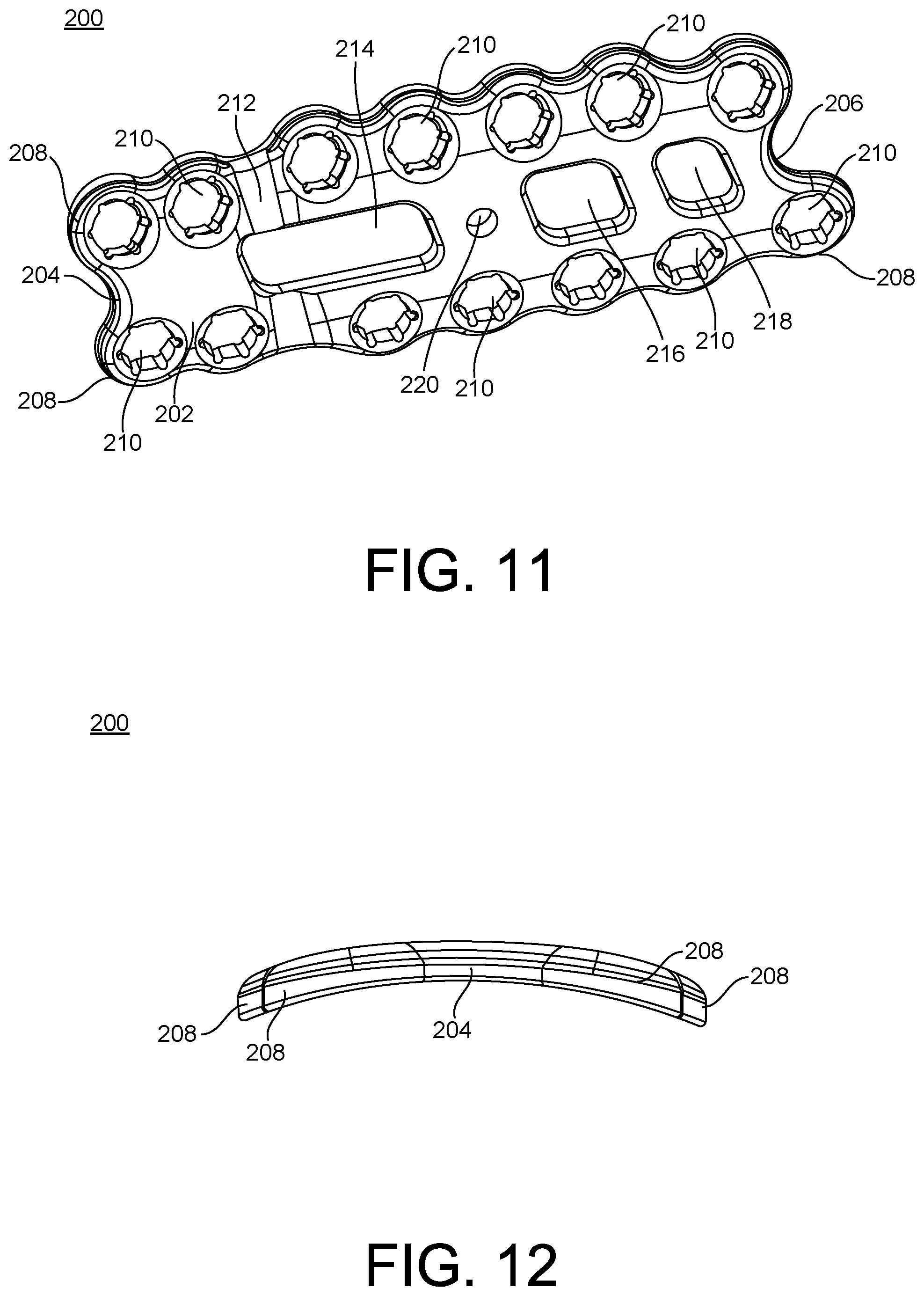 Patent US11779381 Figure 11 – Bone fixation system, assembly, implants, devices, alignment guides, and methods of use