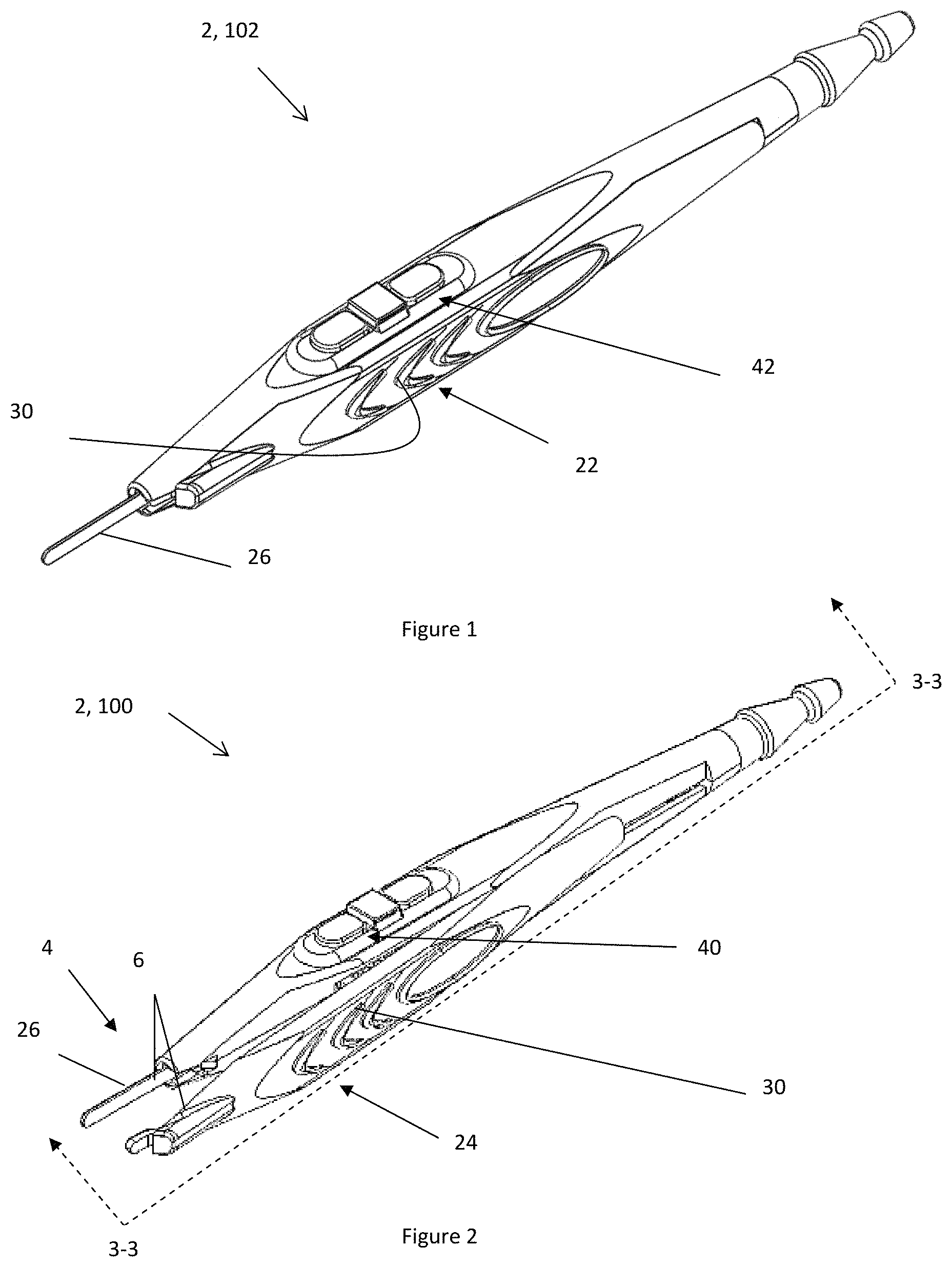 Patent US11779384 Figure 1 – Combination electrosurgical device