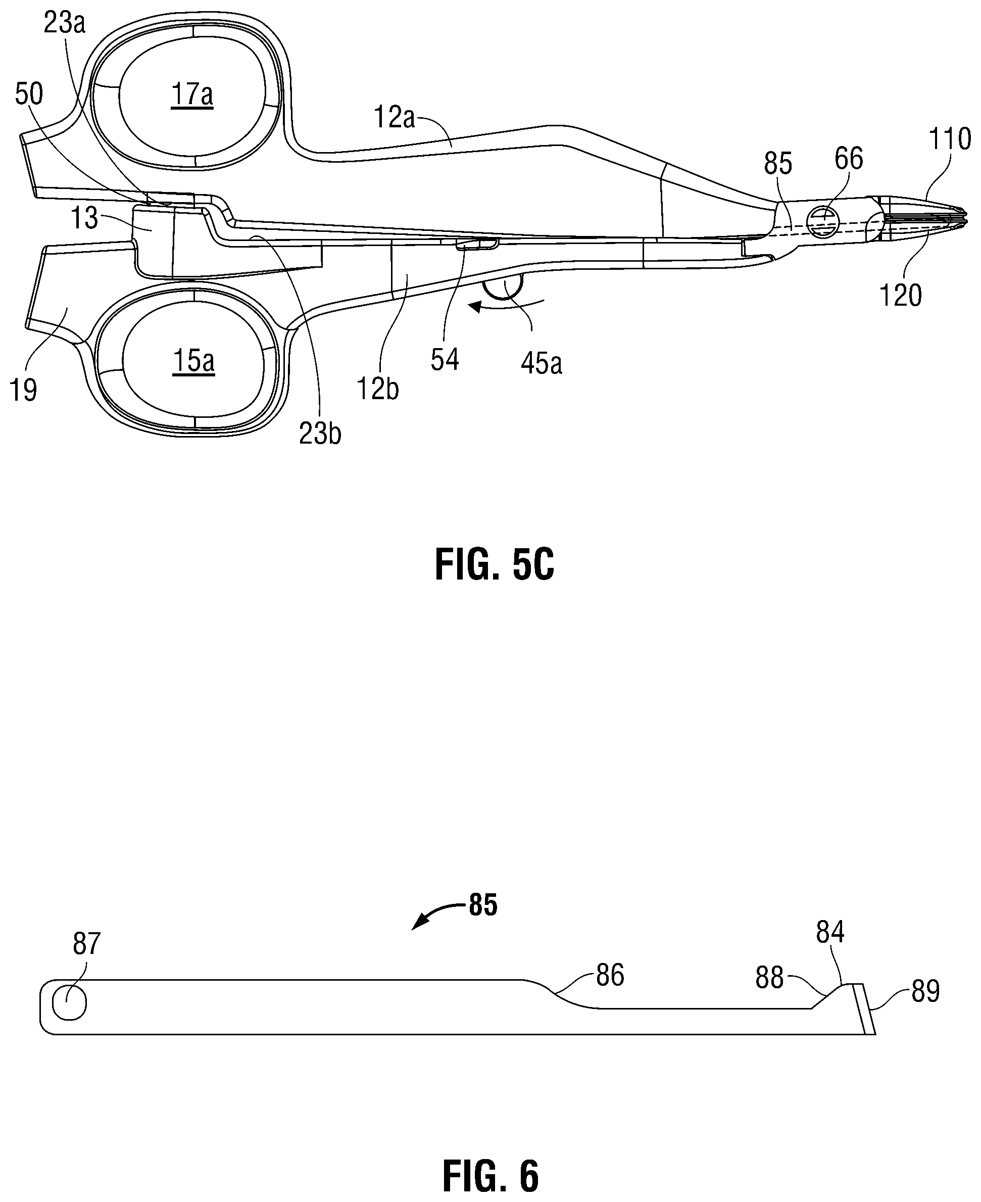 Patent US11779385 Figure 8 – Surgical forceps