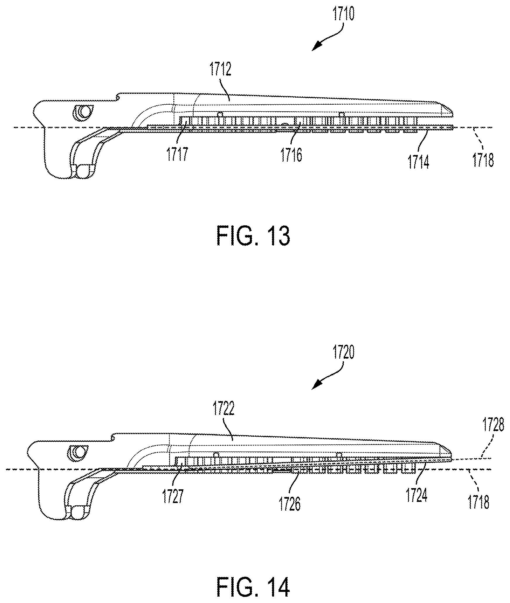 Patent US11779387 Figure 7 – Clamp arm jaw to minimize tissue sticking and improve tissue control