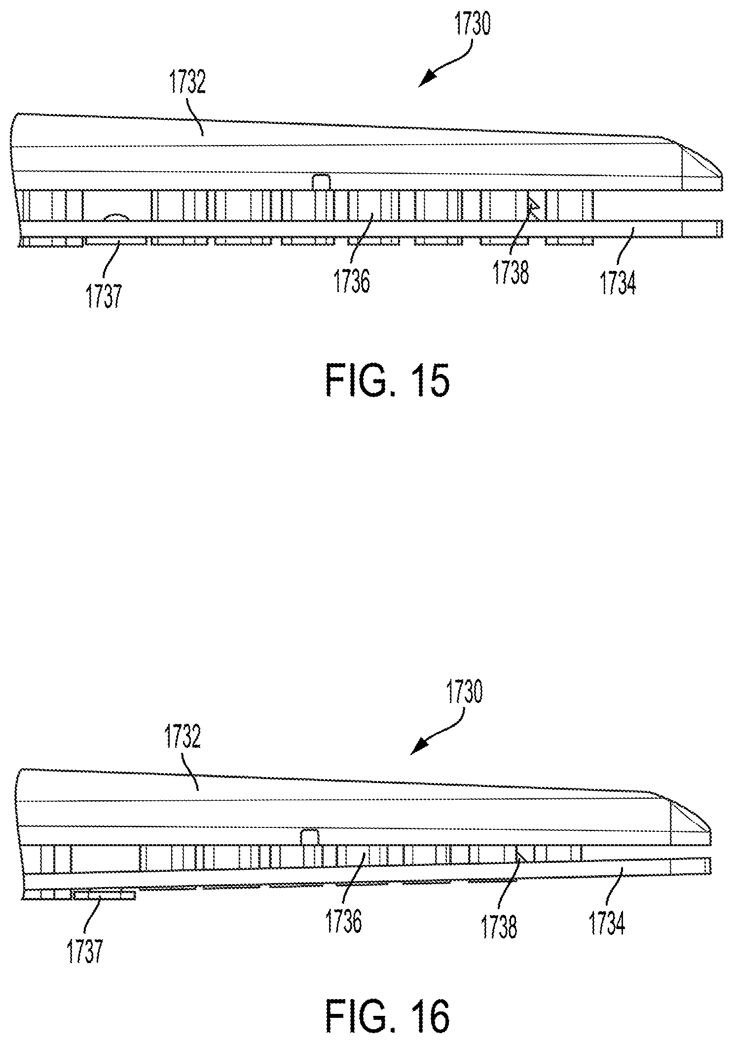 Patent US11779387 Figure 8 – Clamp arm jaw to minimize tissue sticking and improve tissue control