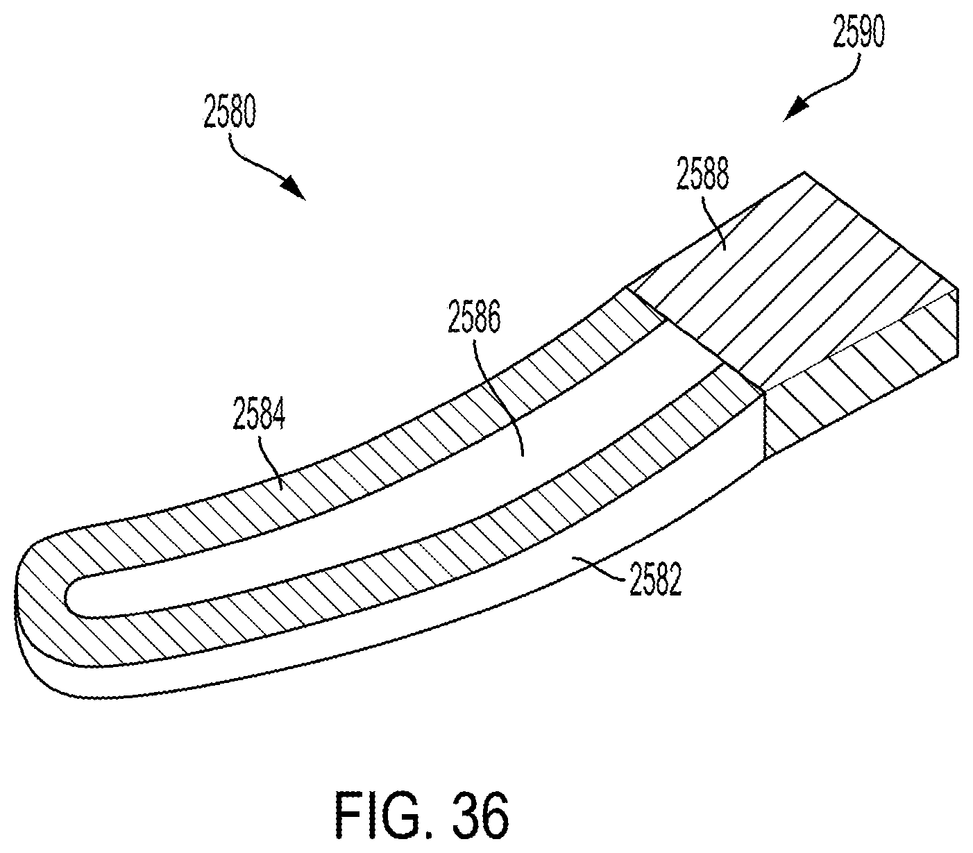 Patent US11779387 Figure 20 – Clamp arm jaw to minimize tissue sticking and improve tissue control