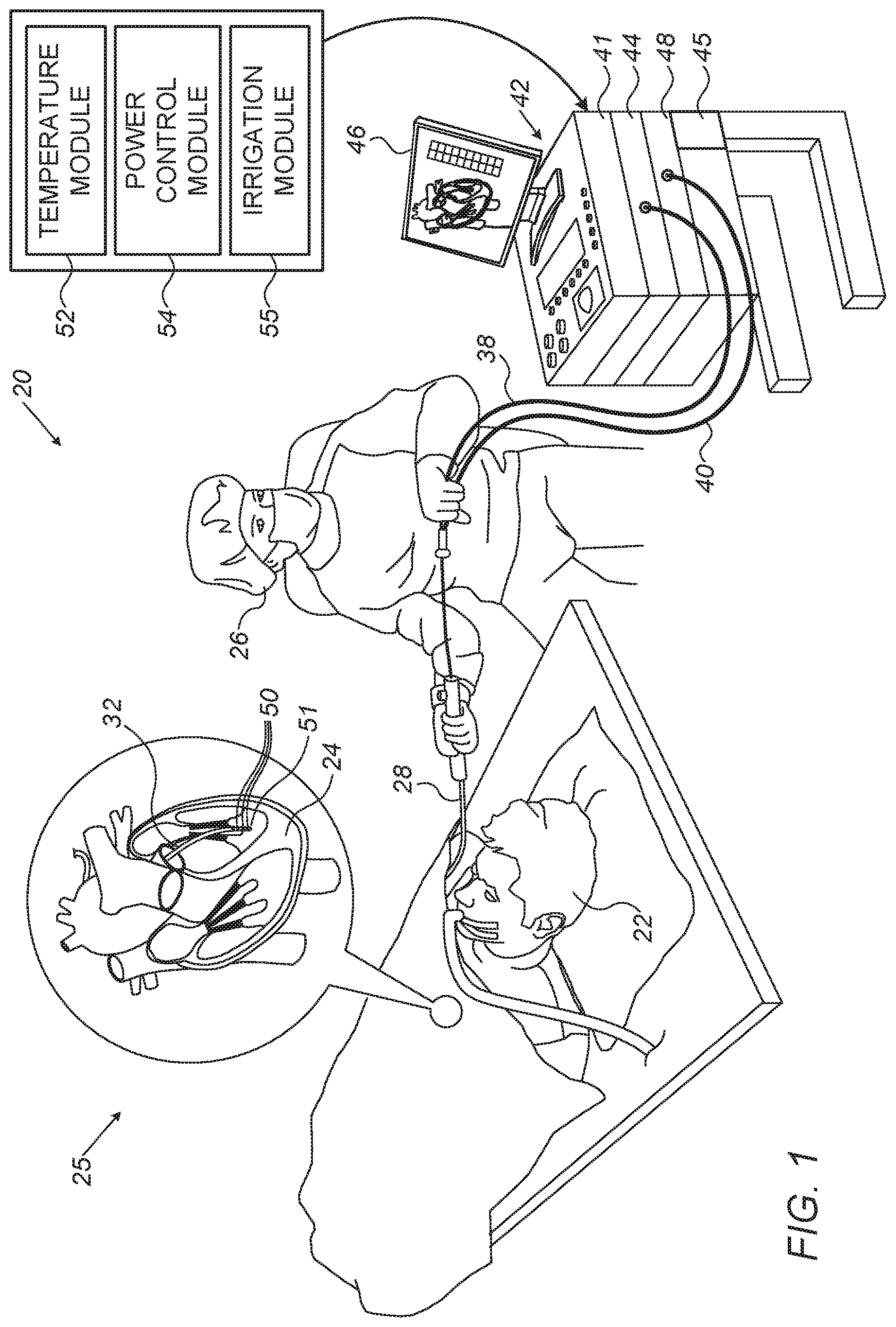 Patent US11779391 Figure 1 – Forming a lesion based on pre-determined amount of abaltive energy vs lesion size curve