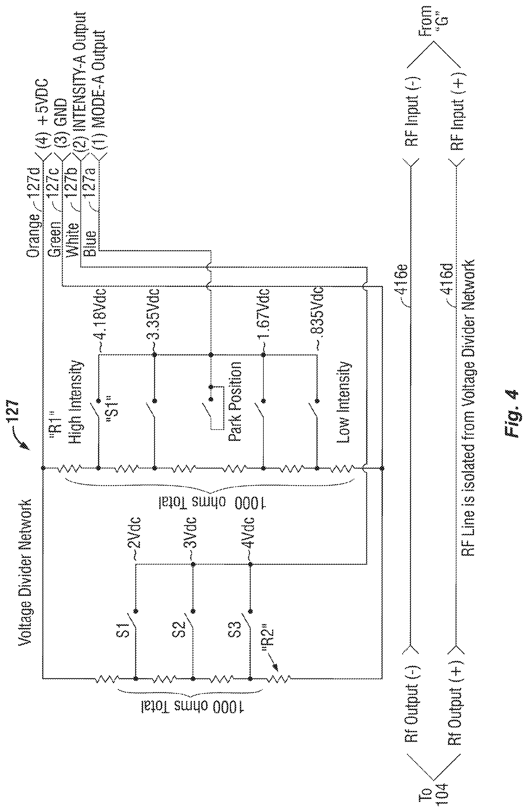 Patent US11779394 Figure 4 – Single-sided low profile end effector for bipolar pencil