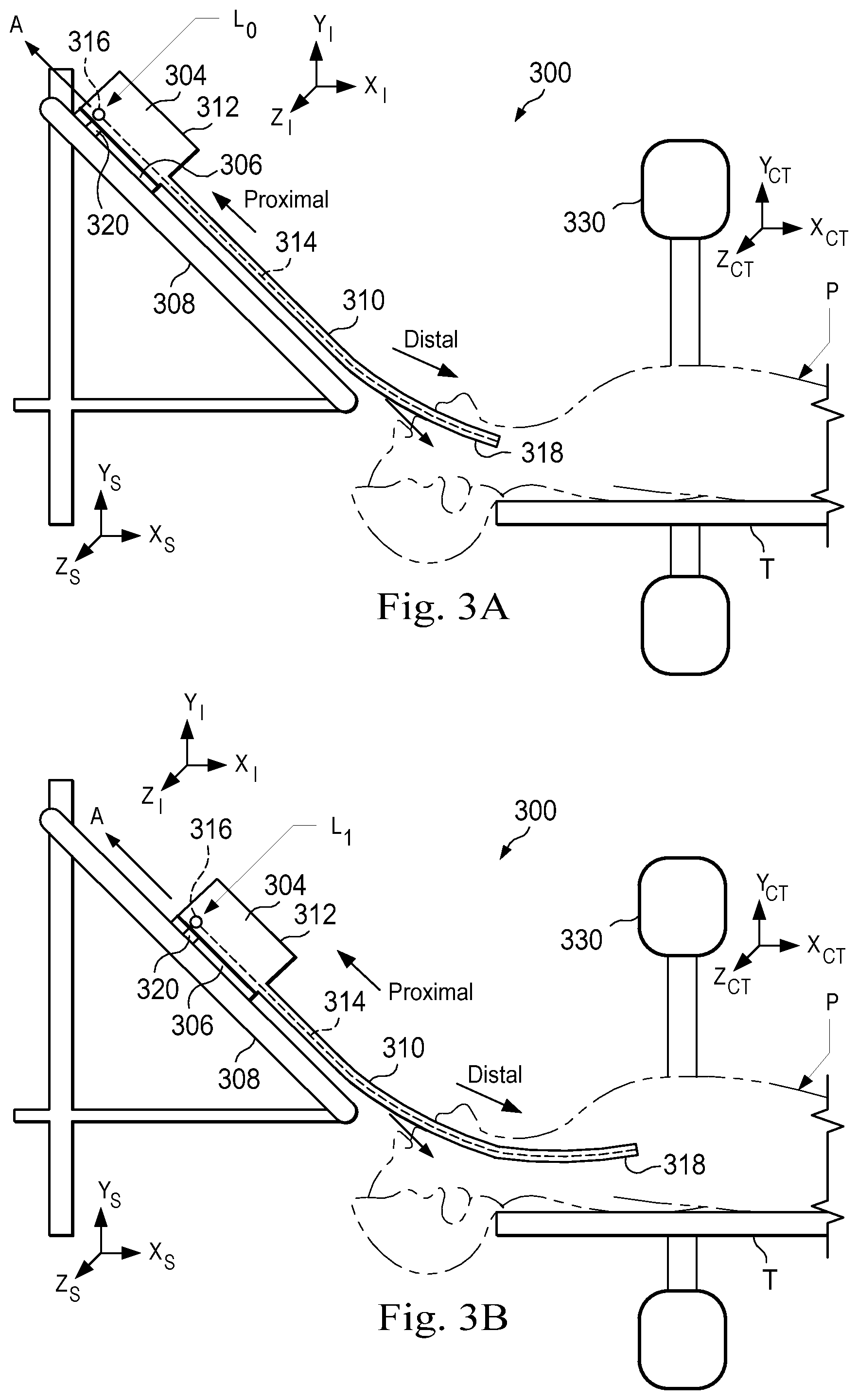 Patent US11779396 Figure 3 – Systems and methods for registering elongate devices to three dimensional images in image-guided procedures